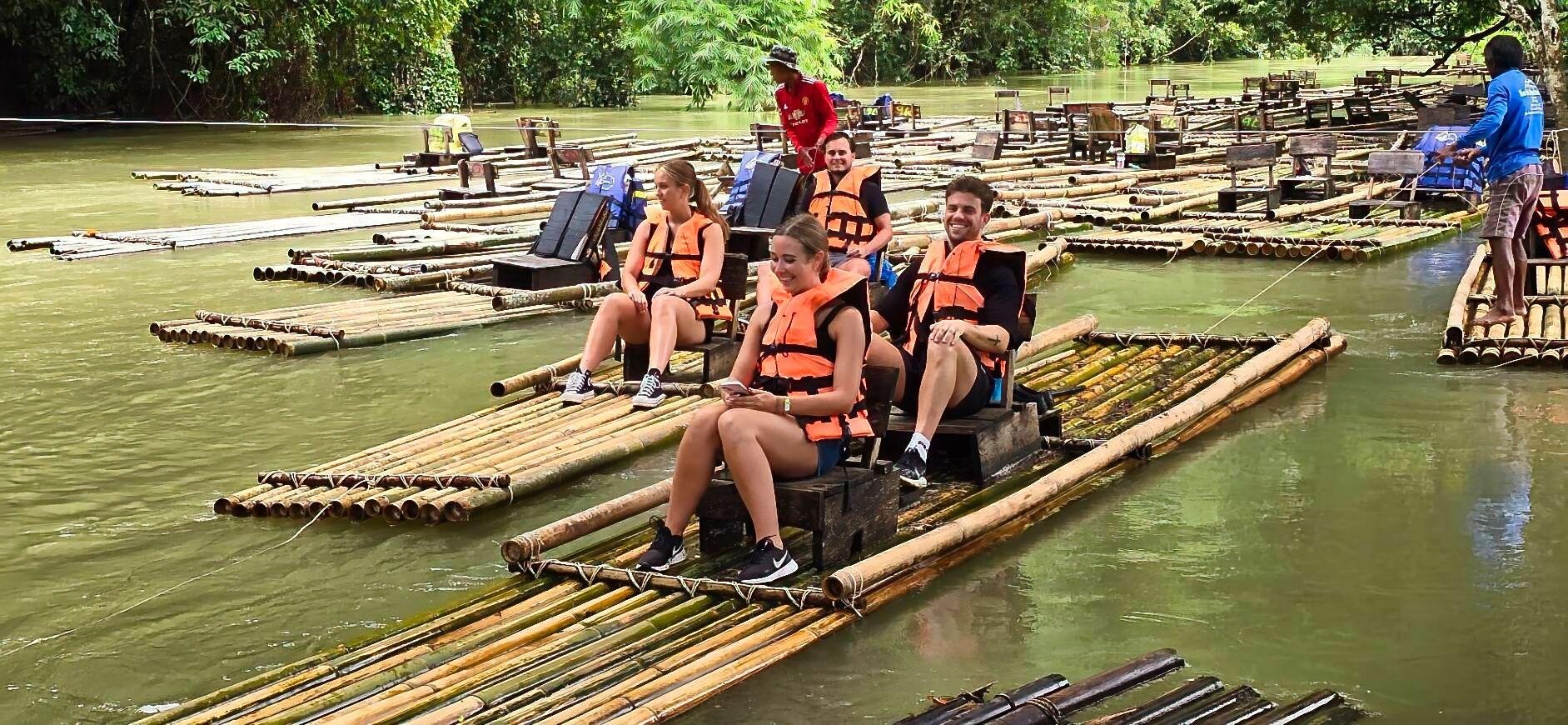 Khao Sok Elephant Rescue & Bamboo River Raft from Krabi