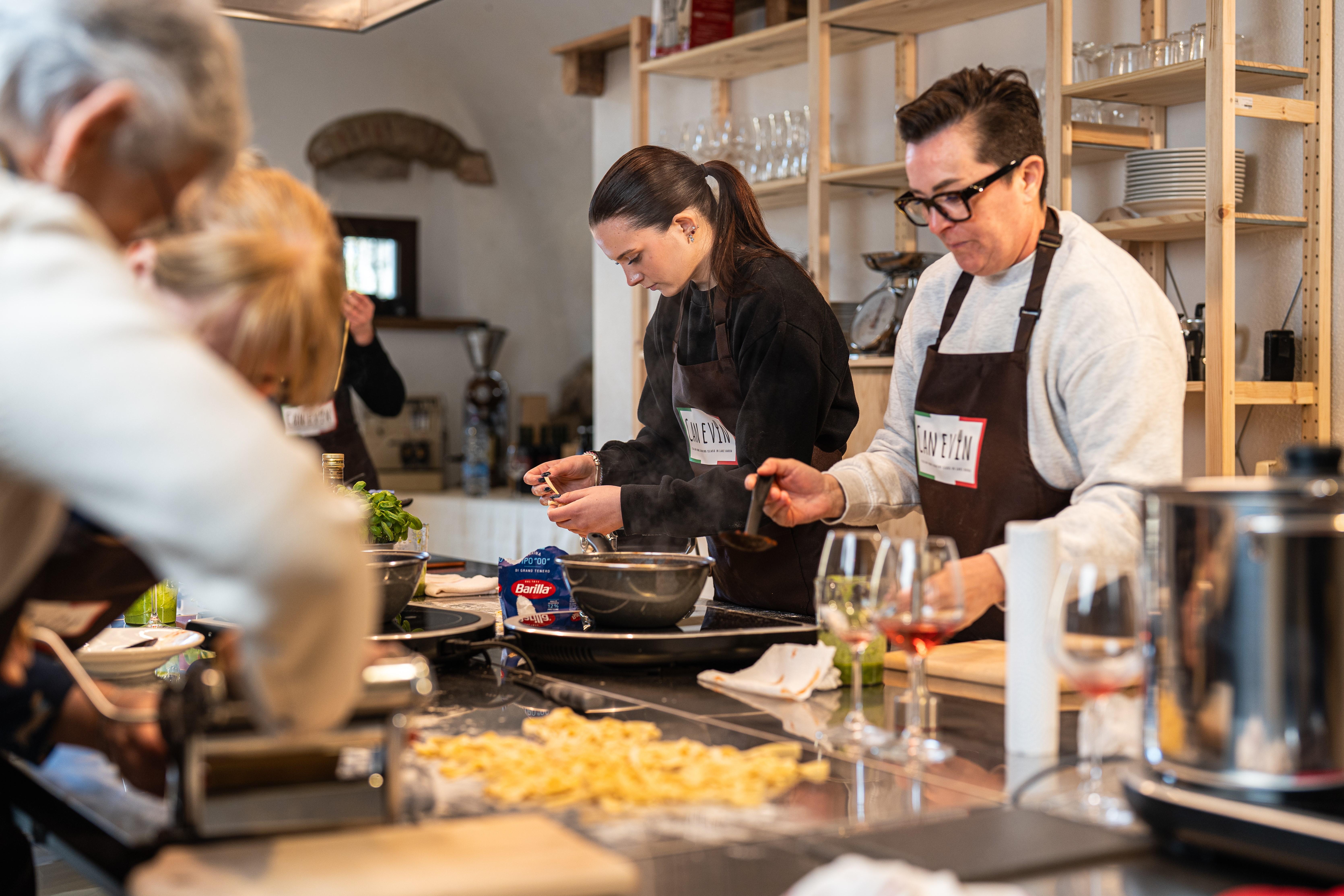 cooking class in Lake Garda — photo 5