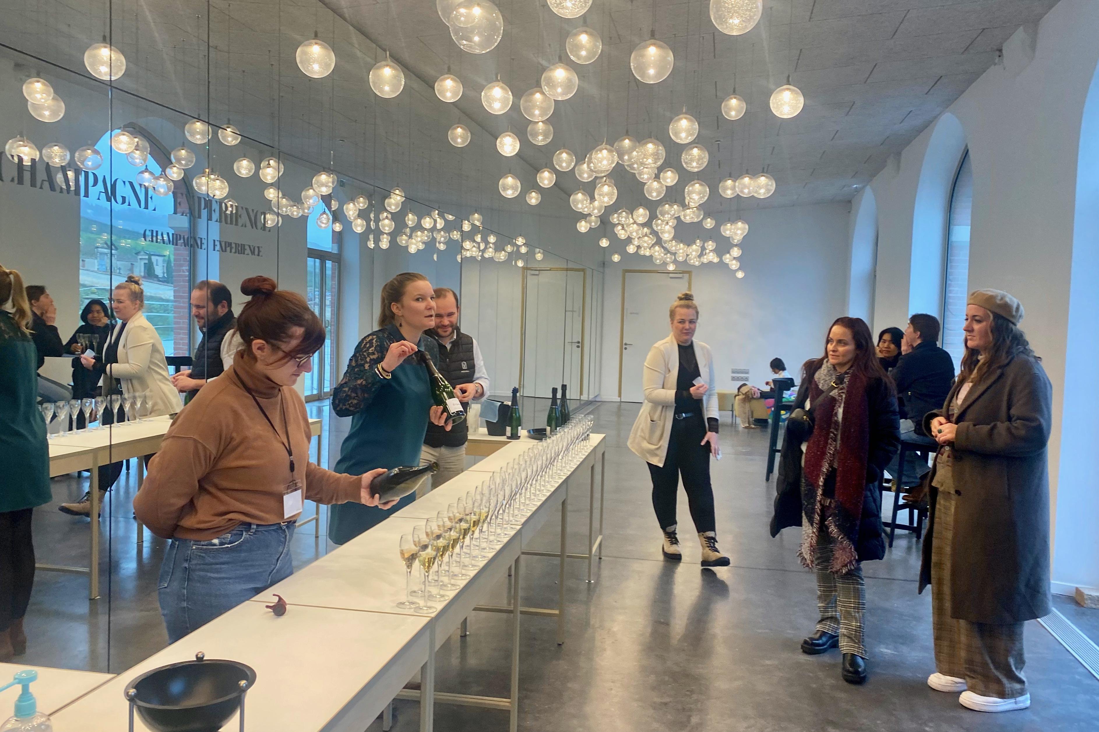Moet et Chandon Pommery Pressoria Champagne Private trip