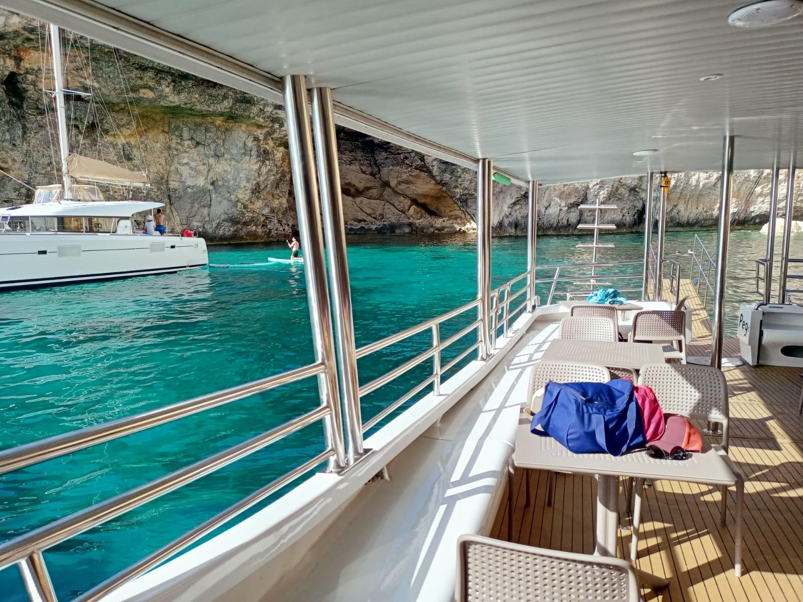 Comino 3-Bay Cruise: Blue Lagoon, Crystal Lagoon & Halfa Rock