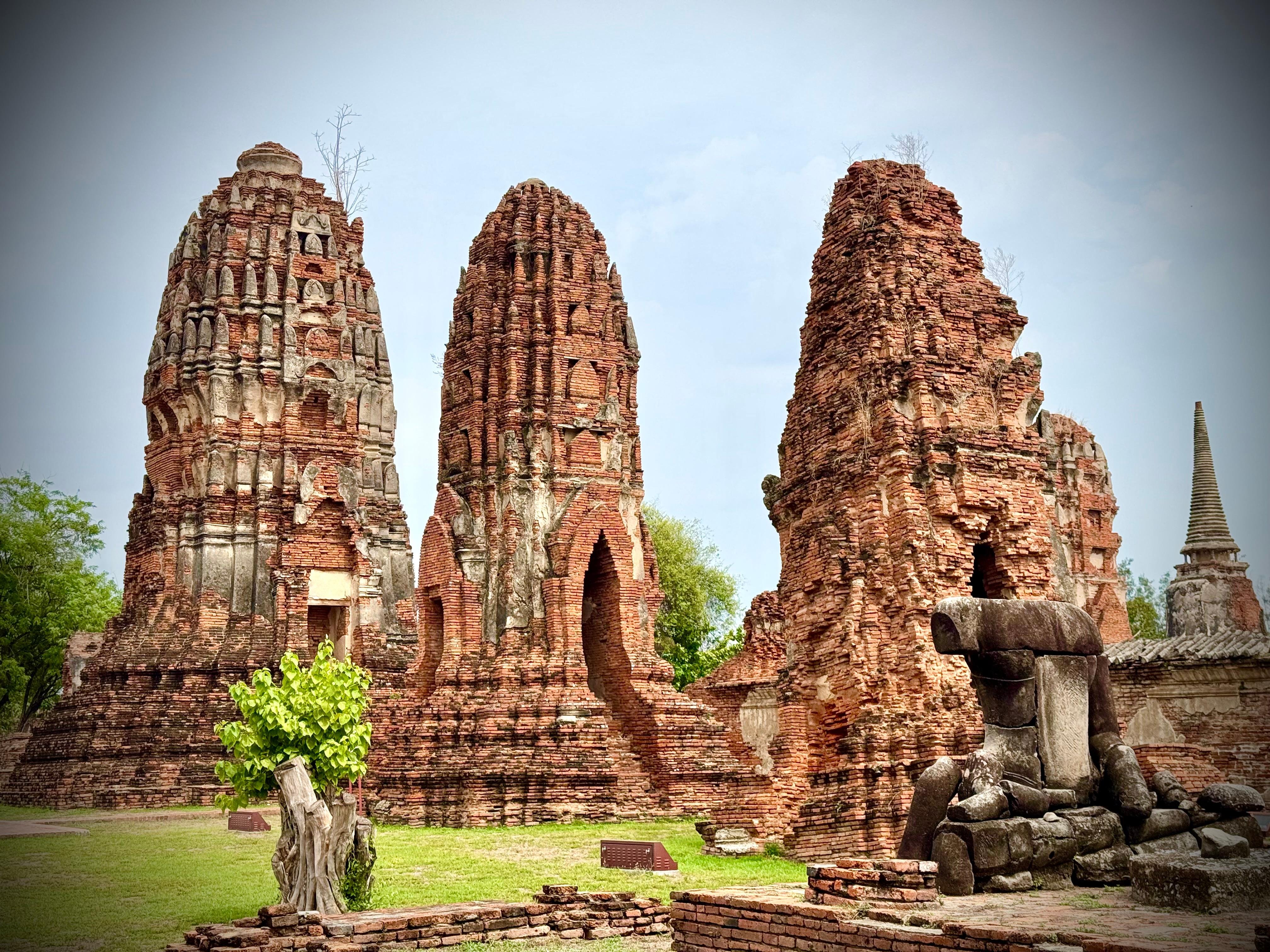 Bangkok to Ayutthaya Day Trip with Boat Ride & Temple Tickets