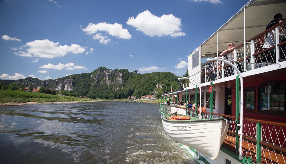 Dresden to Königstein Fortress Paddle Steamer Cruise