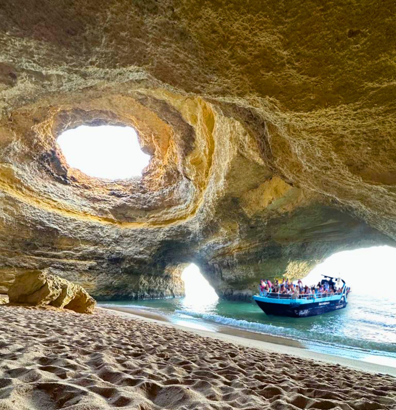 Benagil Sea Caves & Dolphin Safari with Marine Biologist