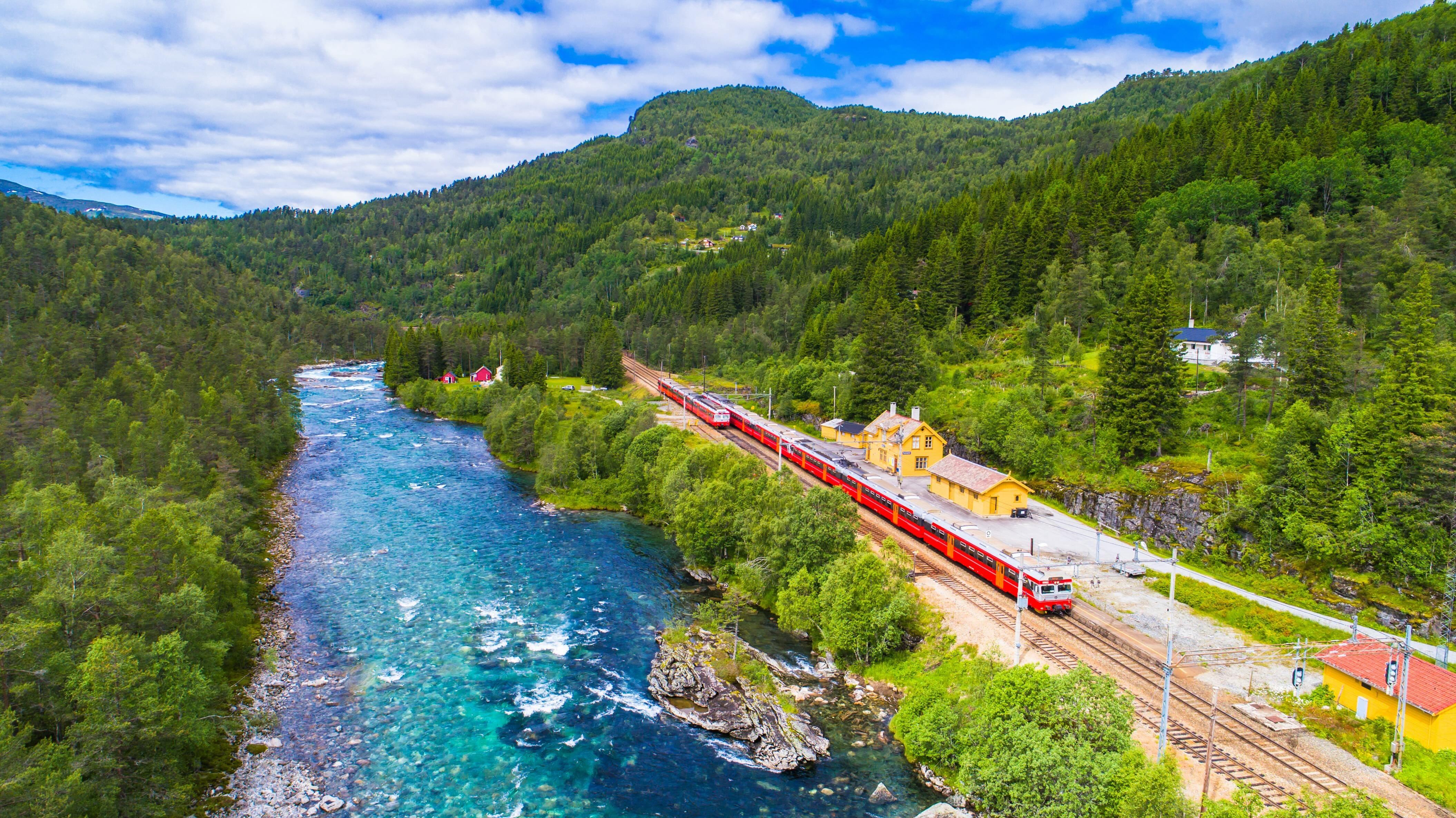 From Bergen: Flåm Railway, Nærøyfjord Cruise & Stegastein Viewpoint Day Tour