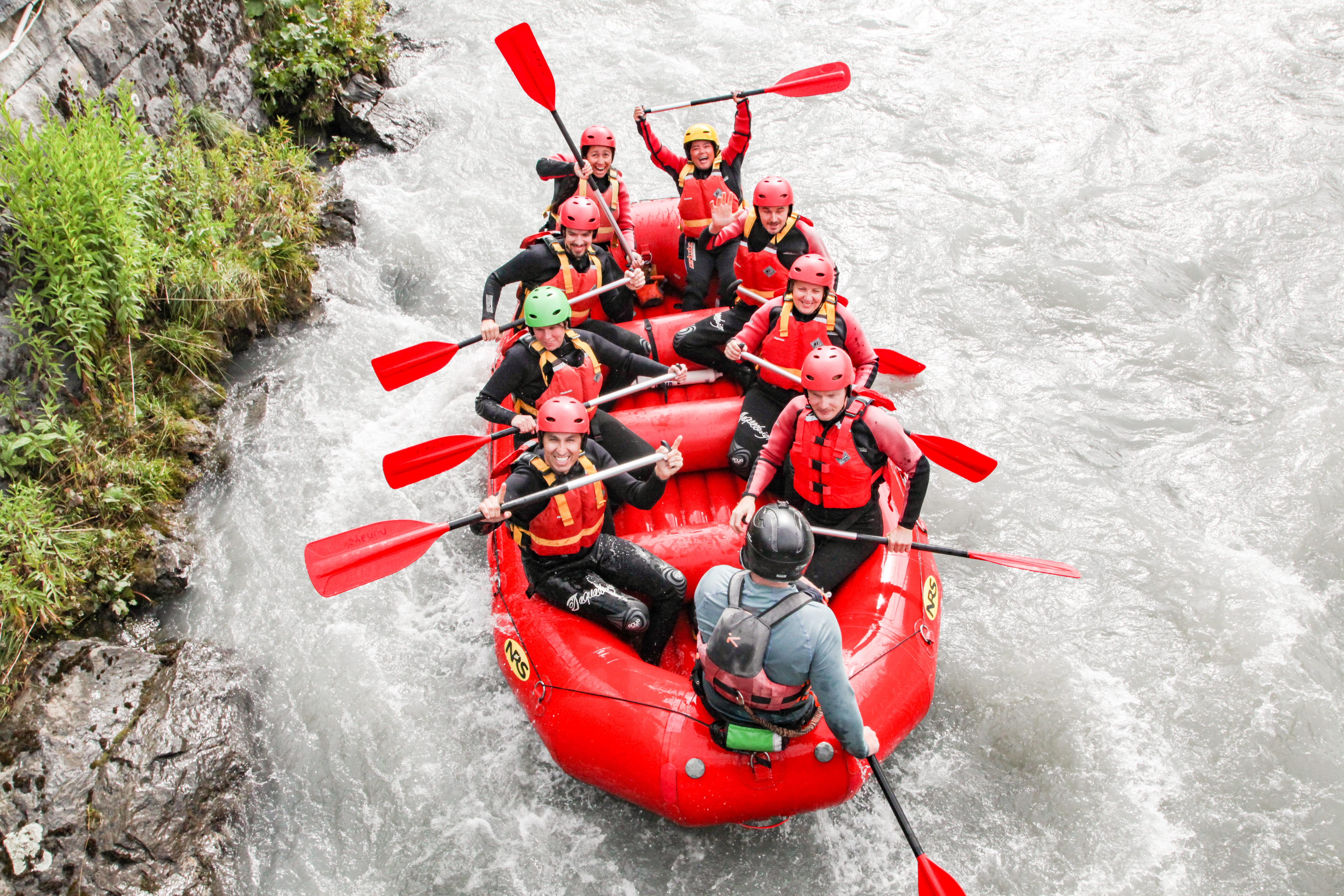 Alpine Rafting Adventure on the Giffre River