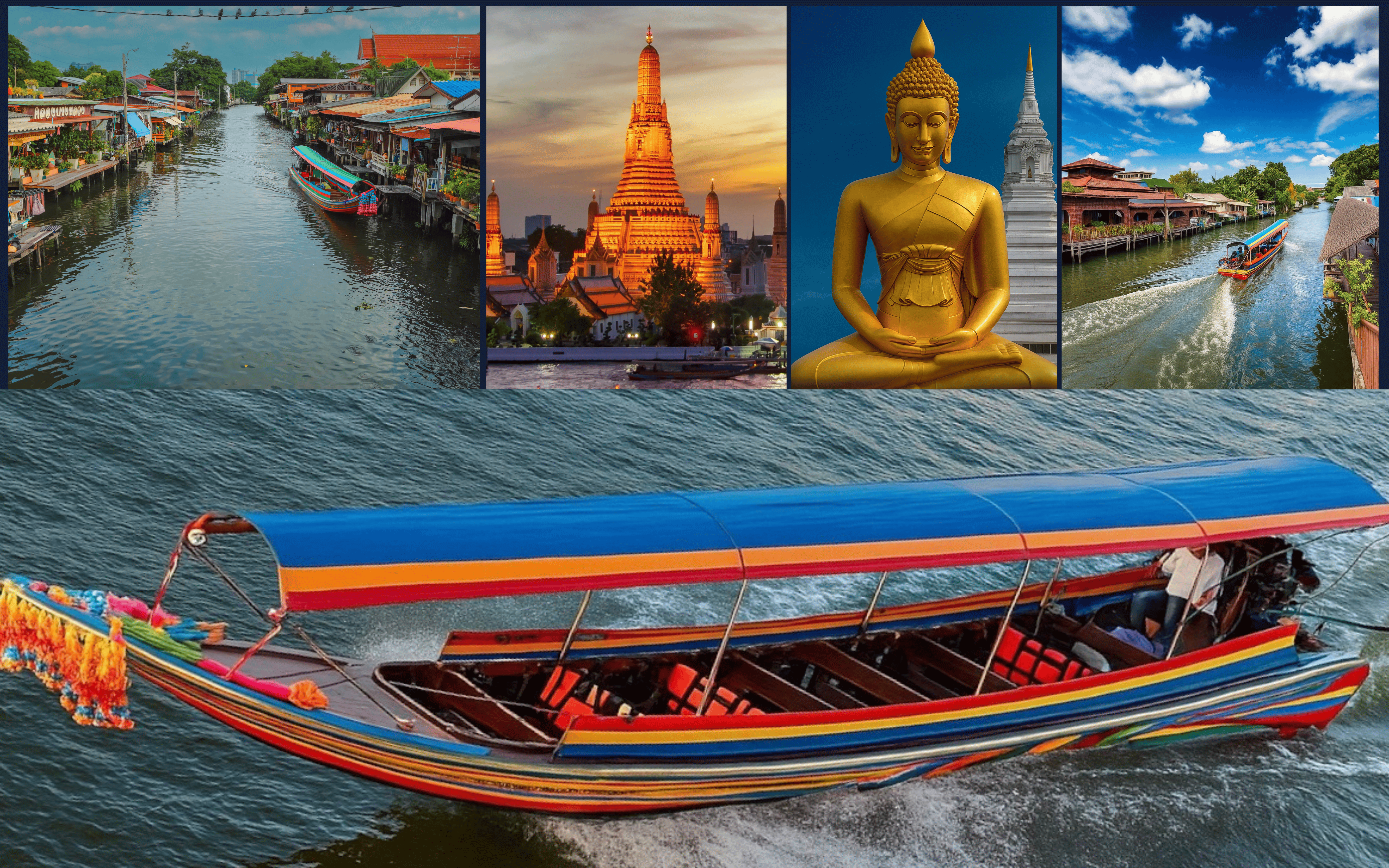 Private Bangkok Canal & Thonburi Long-Tail Boat Tour