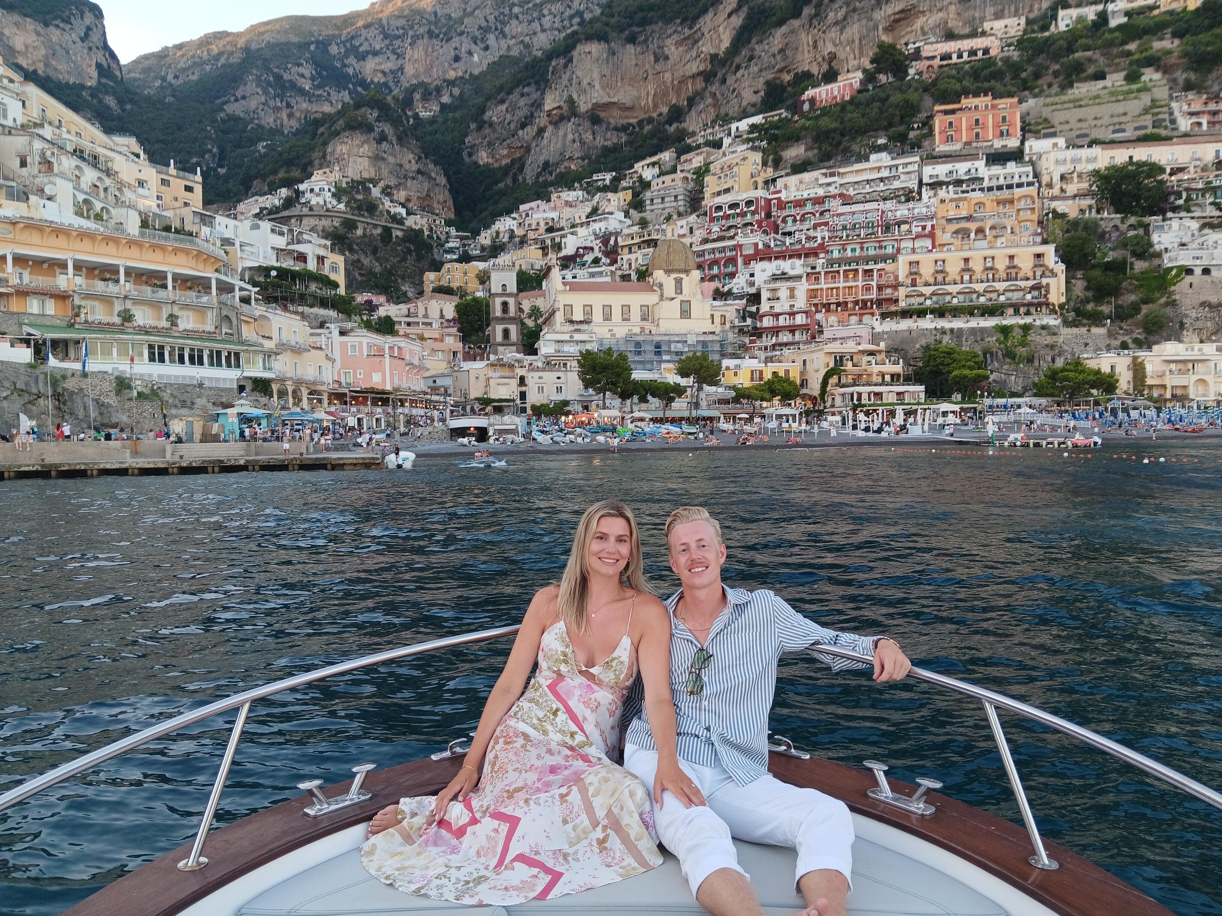 Amalfi Coast Private Sunset Boat Tour from Positano