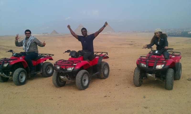 Giza Pyramids Quad Bike Safari & Camel Trek