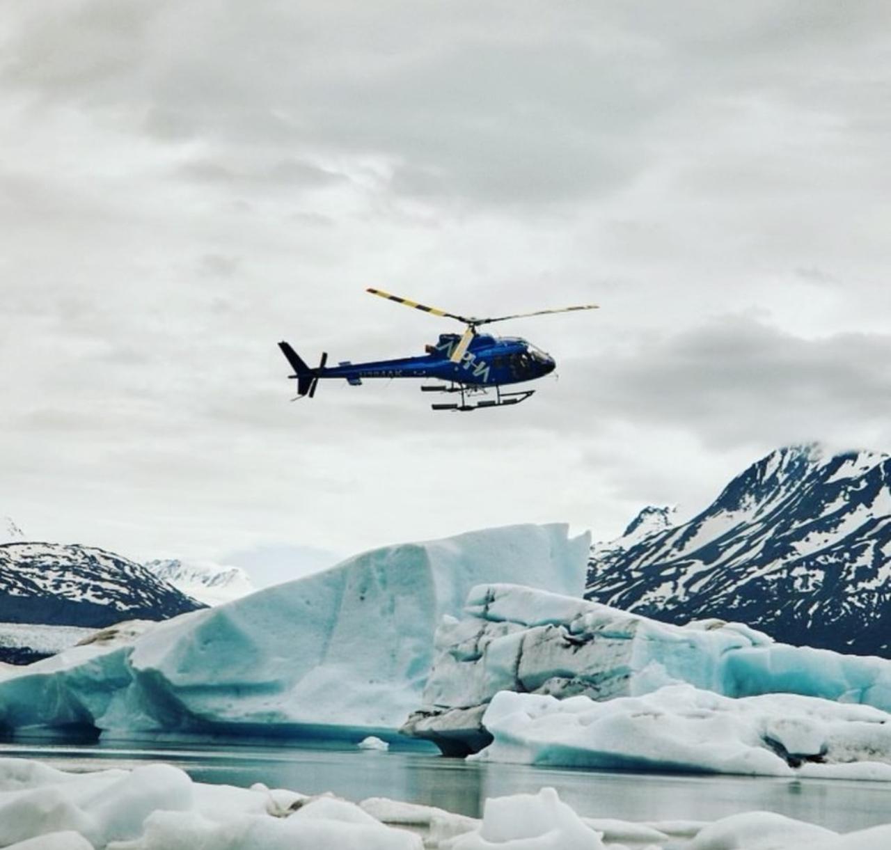 Seward: Glaciers & Fjords Helicopter Tour with 2 Landings