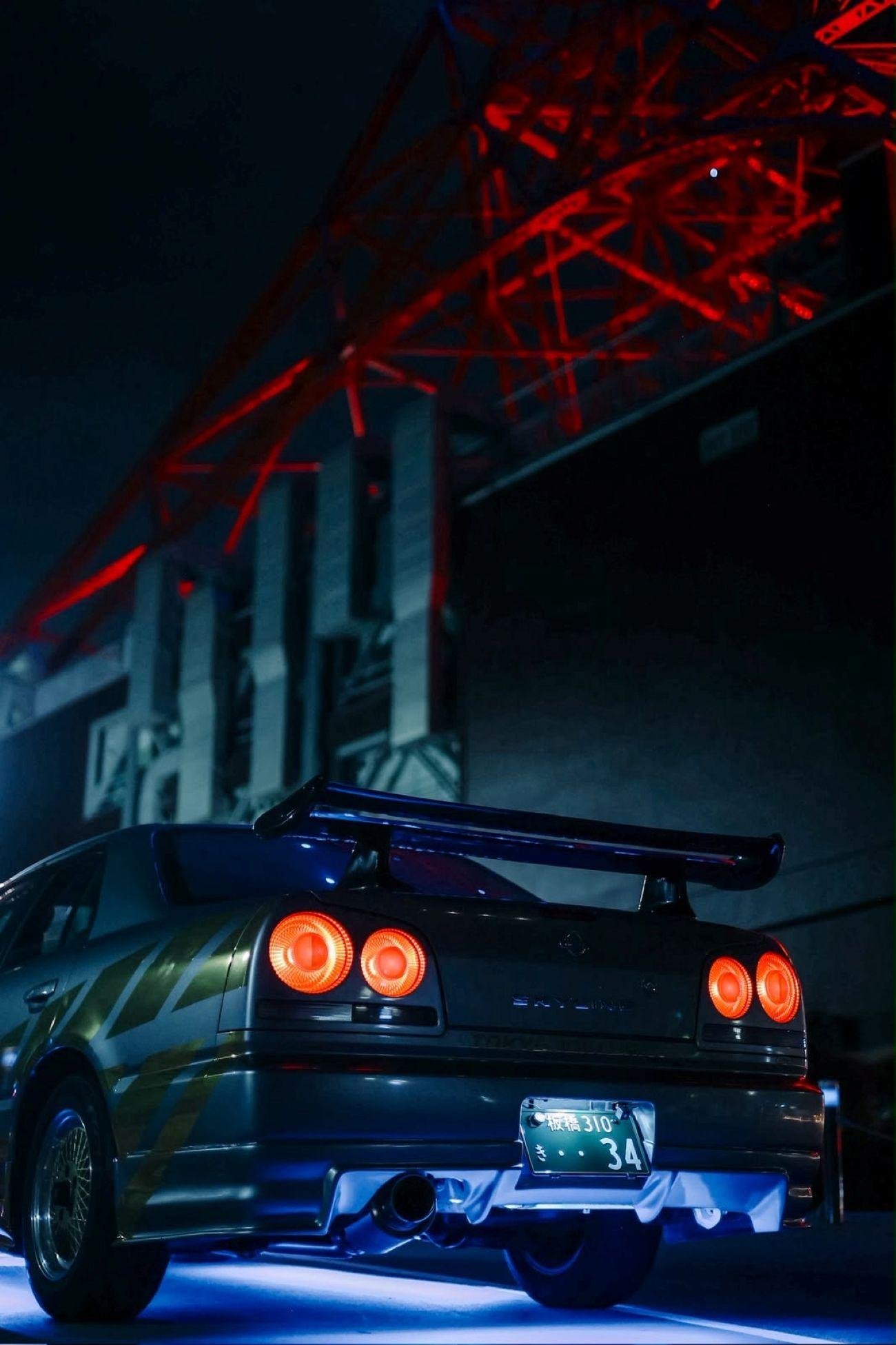 Tokyo Private R34 Skyline JDM Drive & Daikoku Car Meet