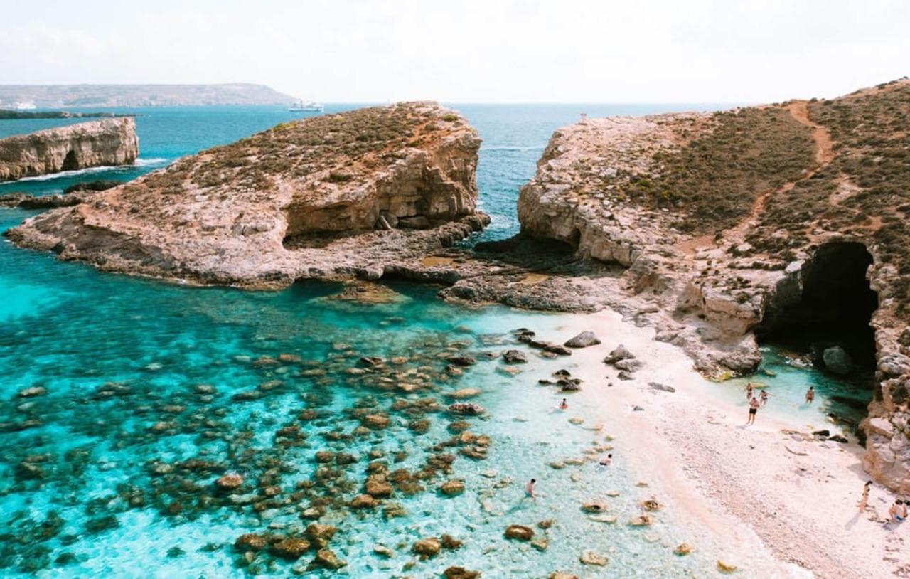 Comino & Gozo Small-Group Boat Cruise with Blue Lagoon Swim