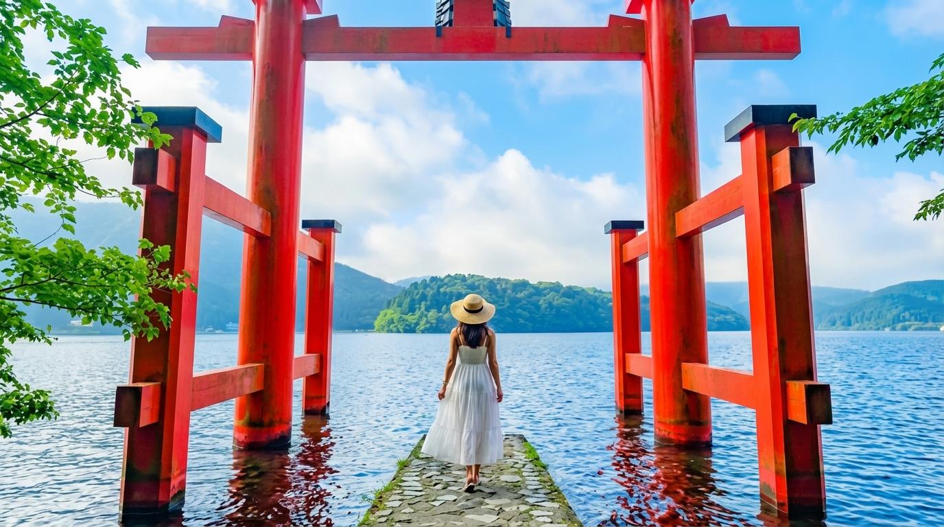 Mt. Fuji, Hakone & Lake Ashi Full-Day Tour with Ropeway & Pirate Ship