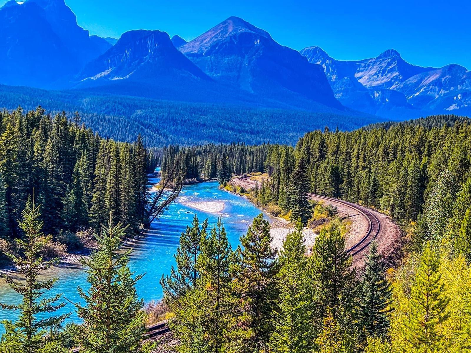 Emerald Lake canoe green glacial water President Range Yoho National Park British Columbia — image 10