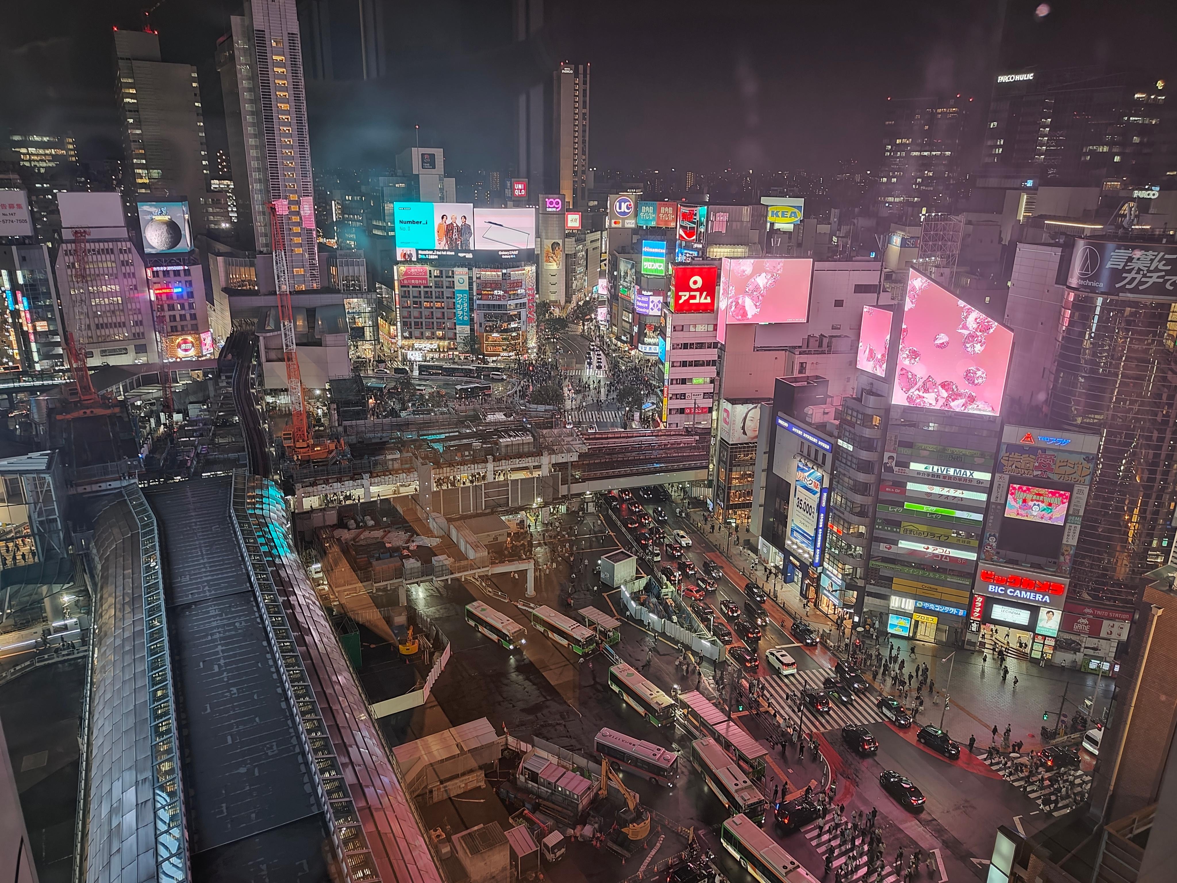 Shibuya After Dark: Night Walking Tour & Tokyo Rooftop Views