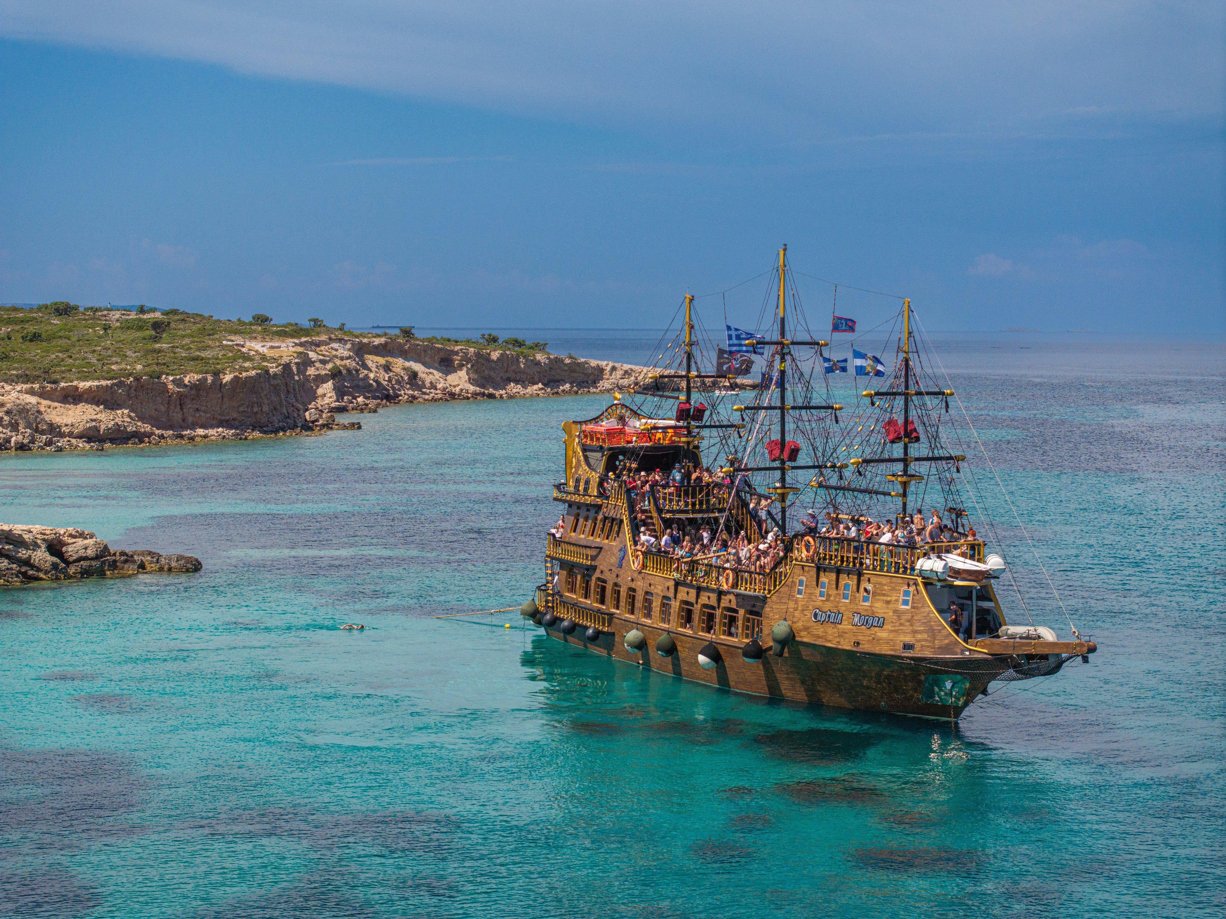 Captain Morgan Luxury Island-Hopping Cruise from Kos