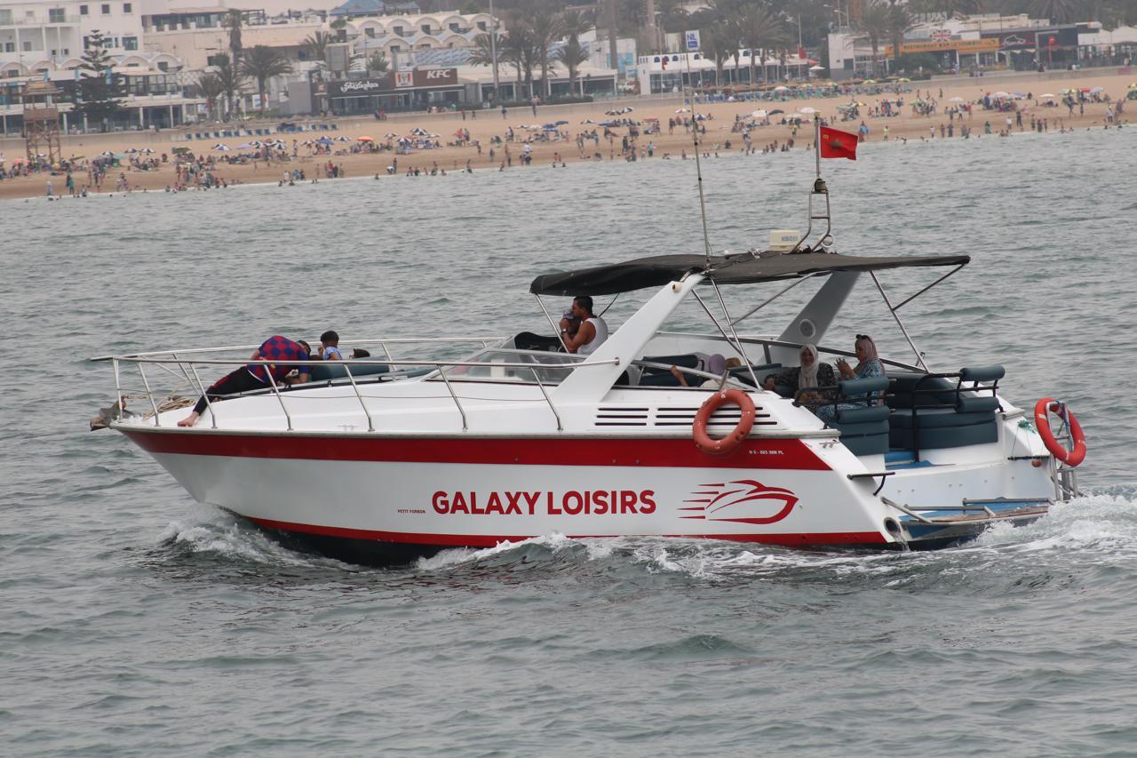 Agadir: Private Atlantic Boat Cruise with Refreshments