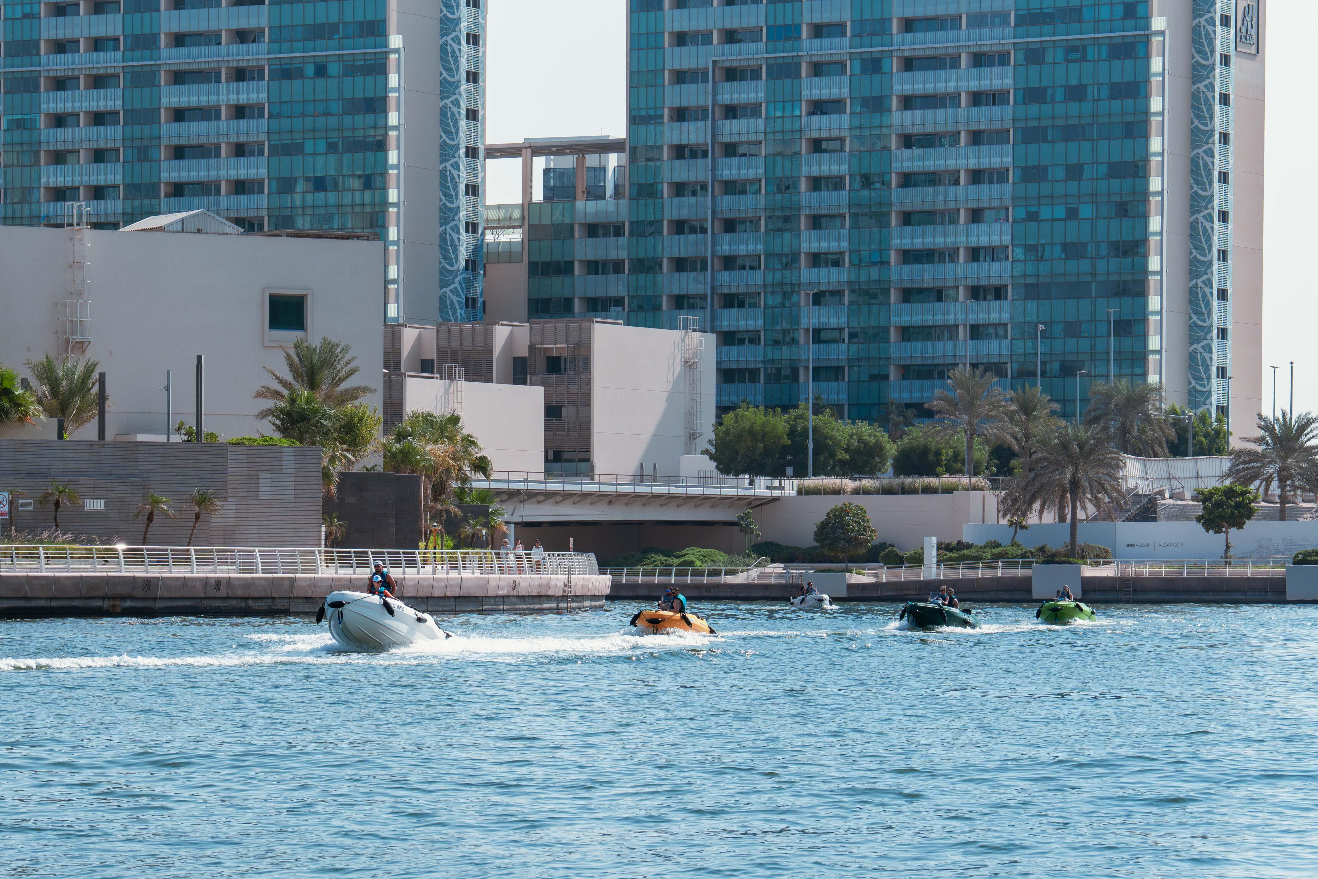 Yas Island Self-Drive Speedboat Tour with GPS Audio Guide
