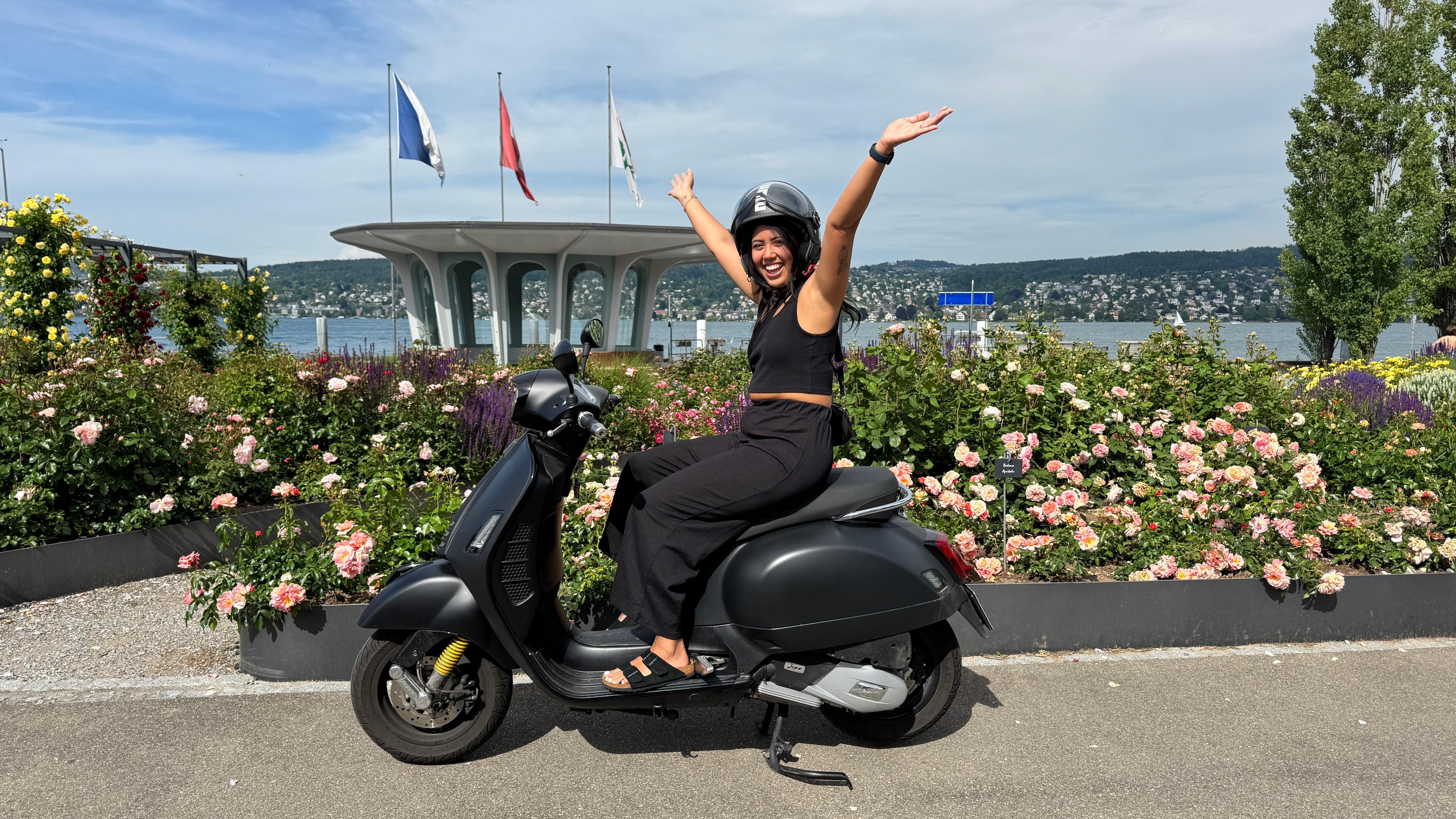 Private Vespa Tour with Lindt Chocolate Factory Visit