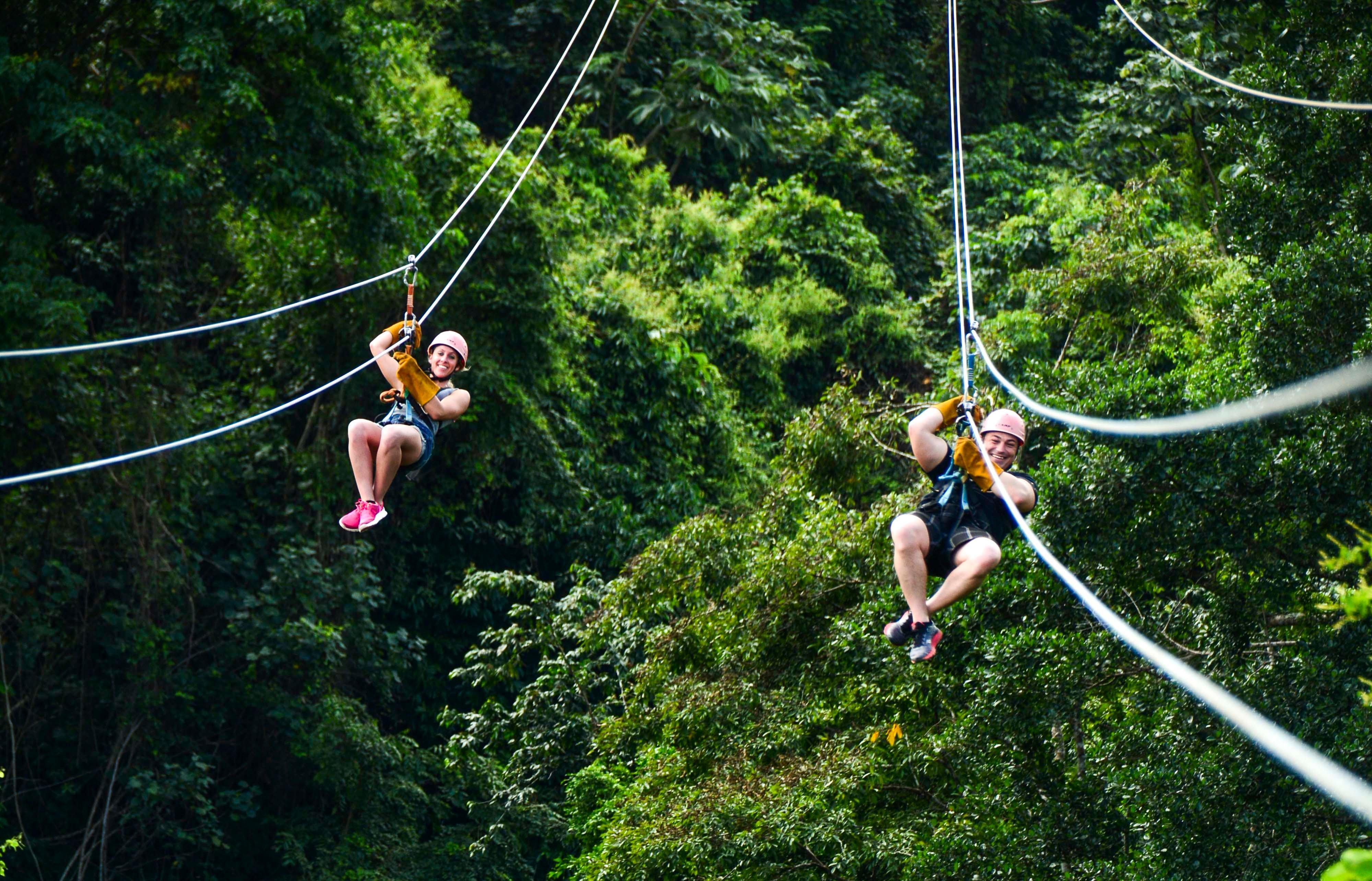 Punta Cana Jungle Zip-Line Adventure – 12 Cables