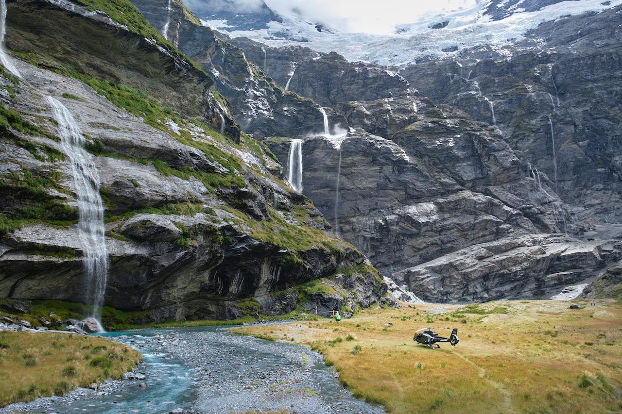 Earnslaw Burn Glacier & Waterfalls | 45 mins from Glenorchy