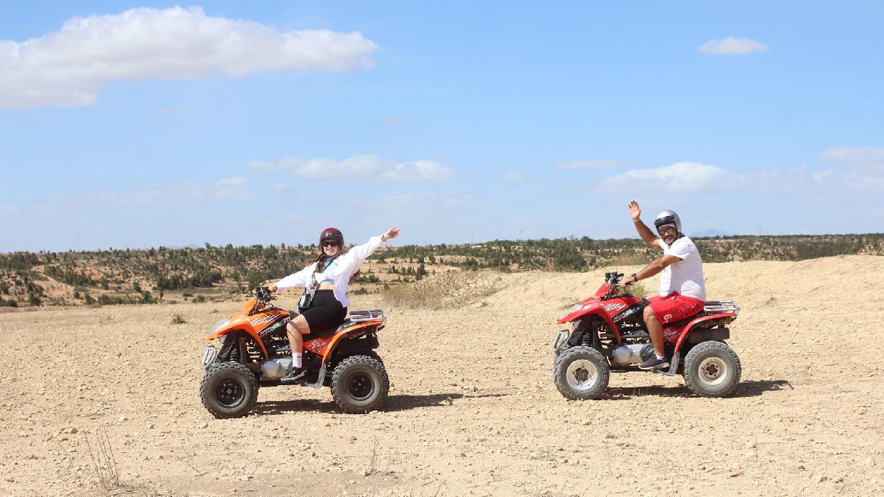 Djerba Adventure Day: Horseback, Camel & Quad Biking with Seaside Lunch