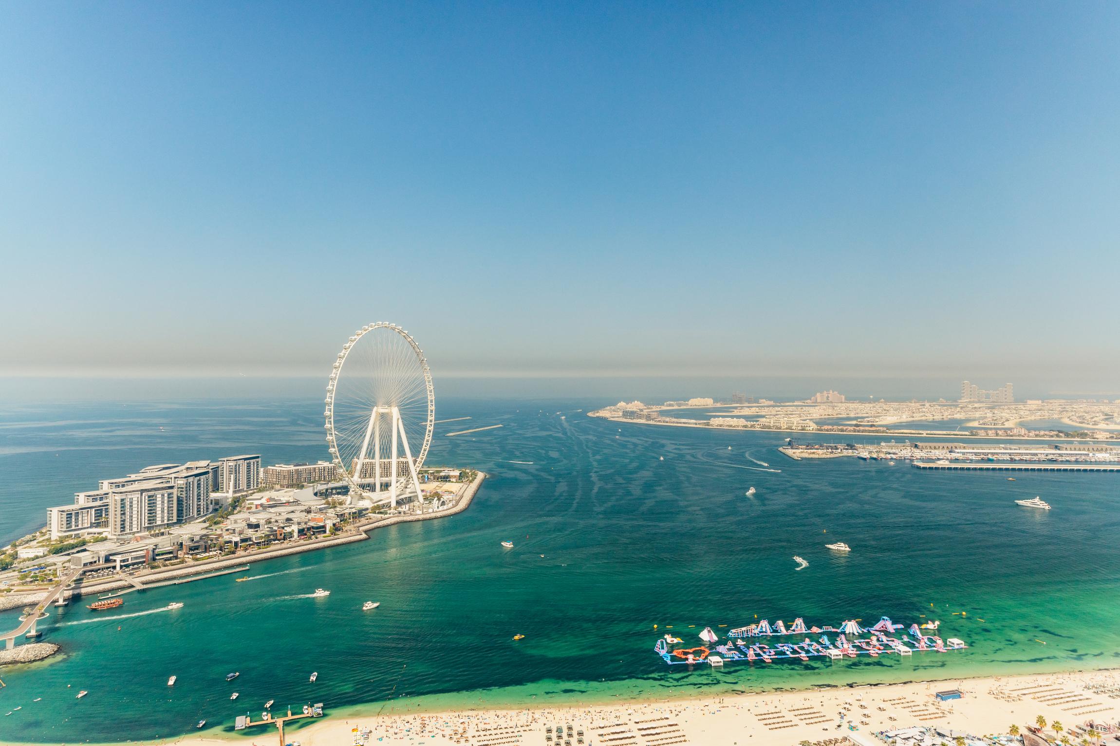 Dubai Marina Zipline: Superman Flight with Photos & Video