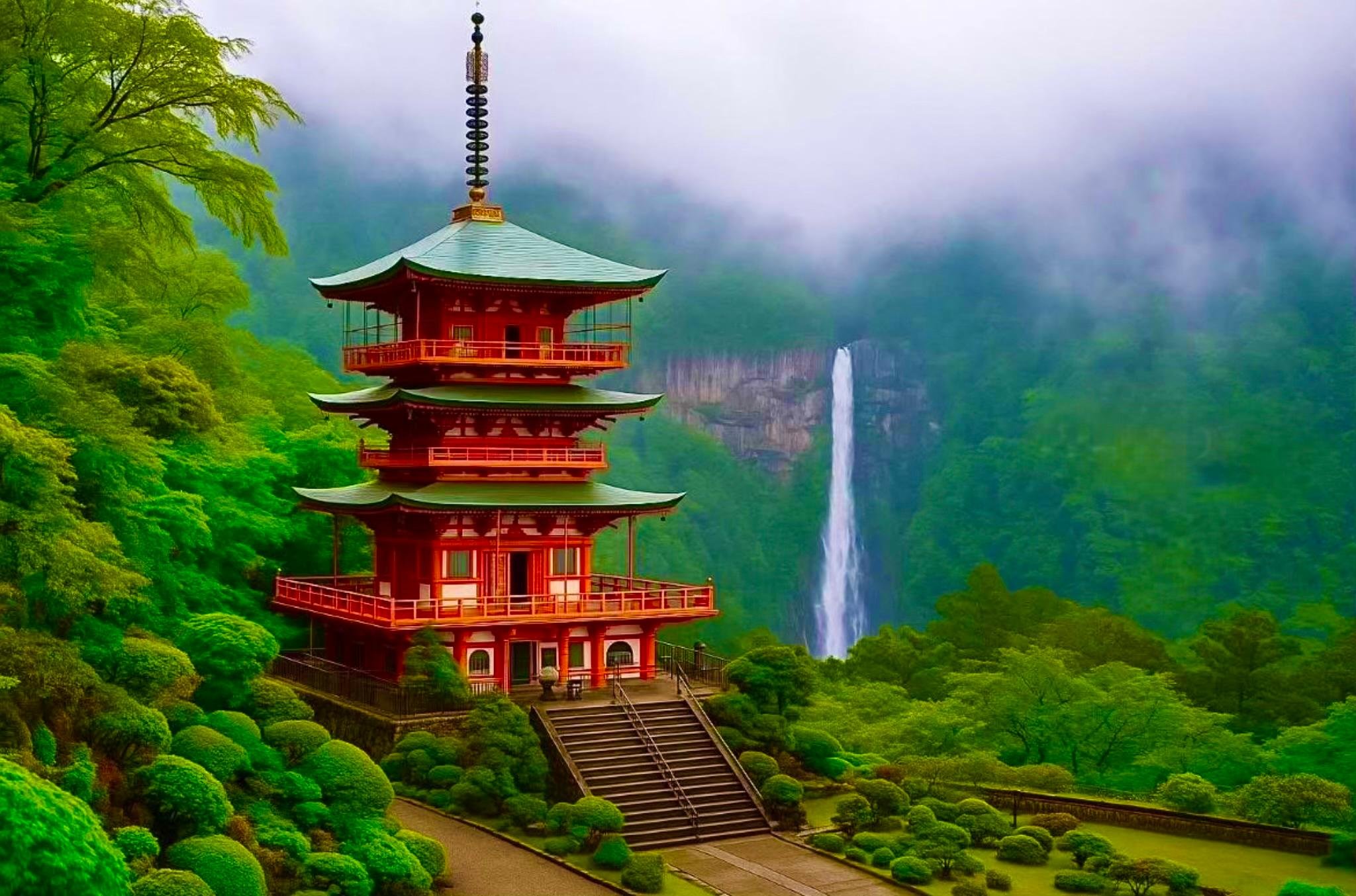 Private hidden trails and Nachi Falls day tour in Wakayama