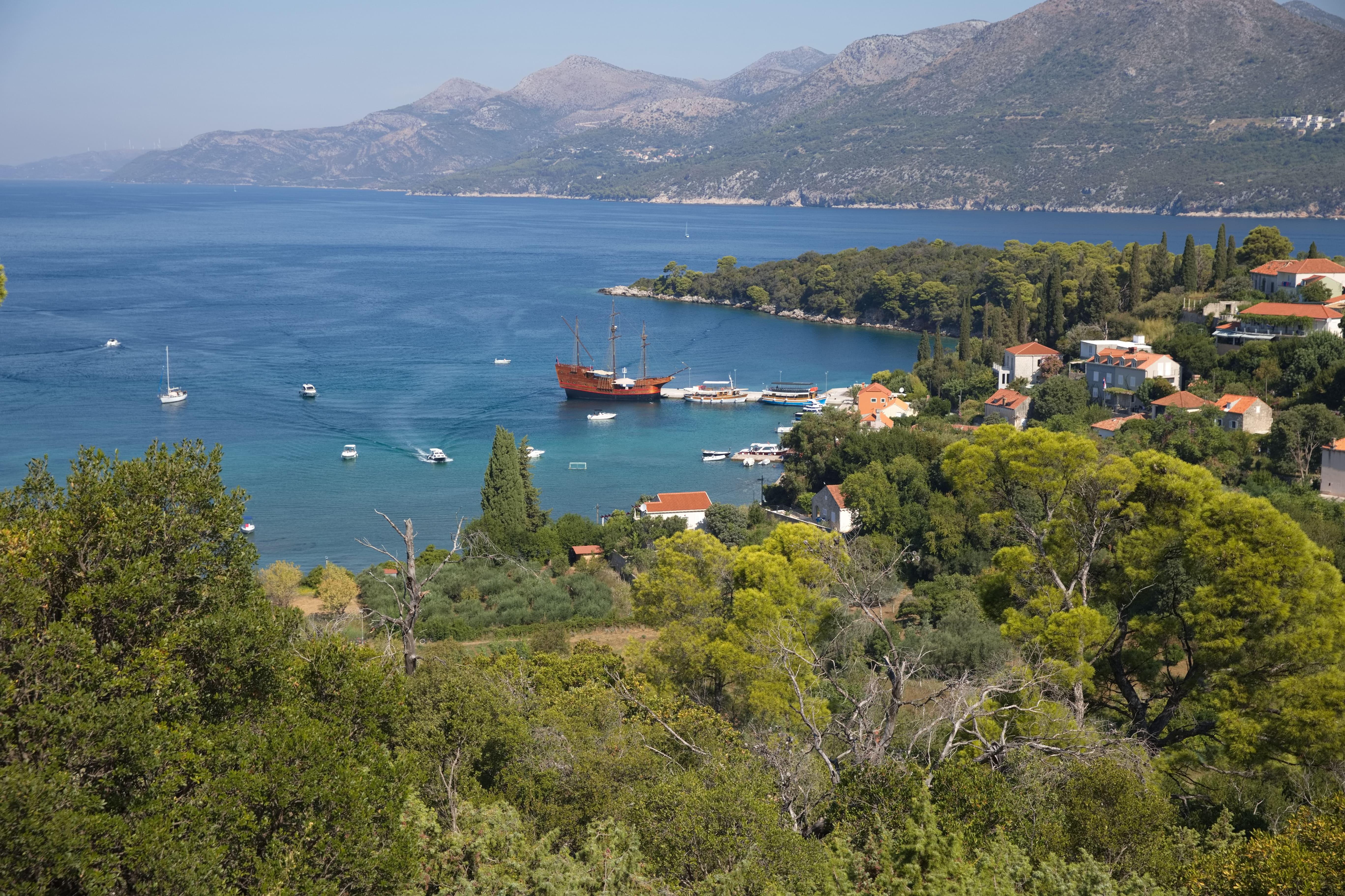 Elaphiti Islands Full-Day Pirate Ship Cruise from Dubrovnik