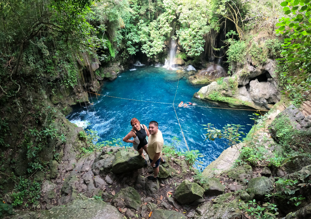 Puente de Dios & Seven Waterfalls Adventure