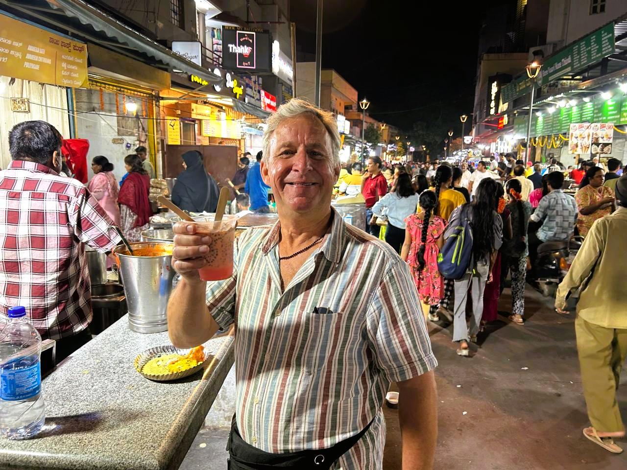 Bangalore Evening Street Food Tour & Lalbagh Gardens
