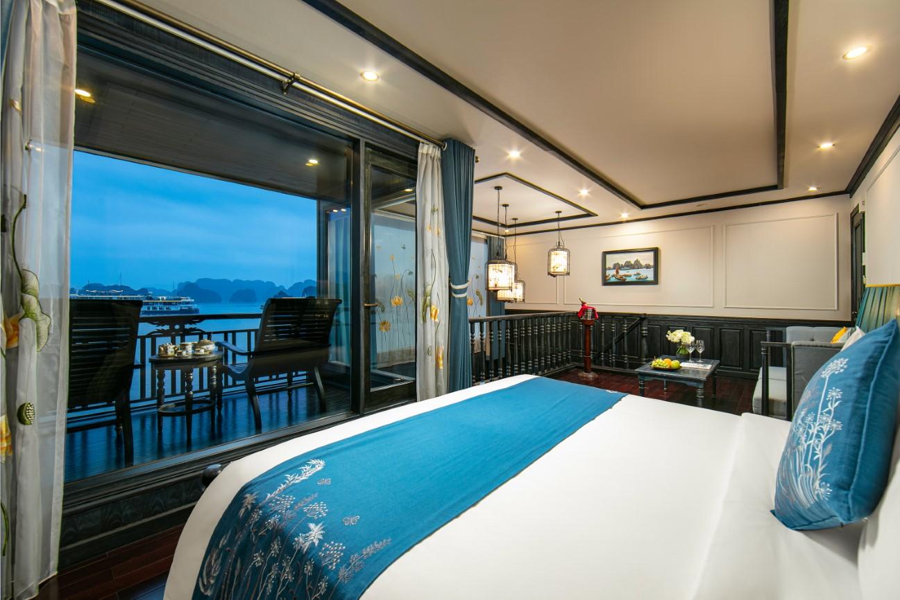 Ha Long & Lan Ha Bay 2-Day 5-Star Balcony Cruise