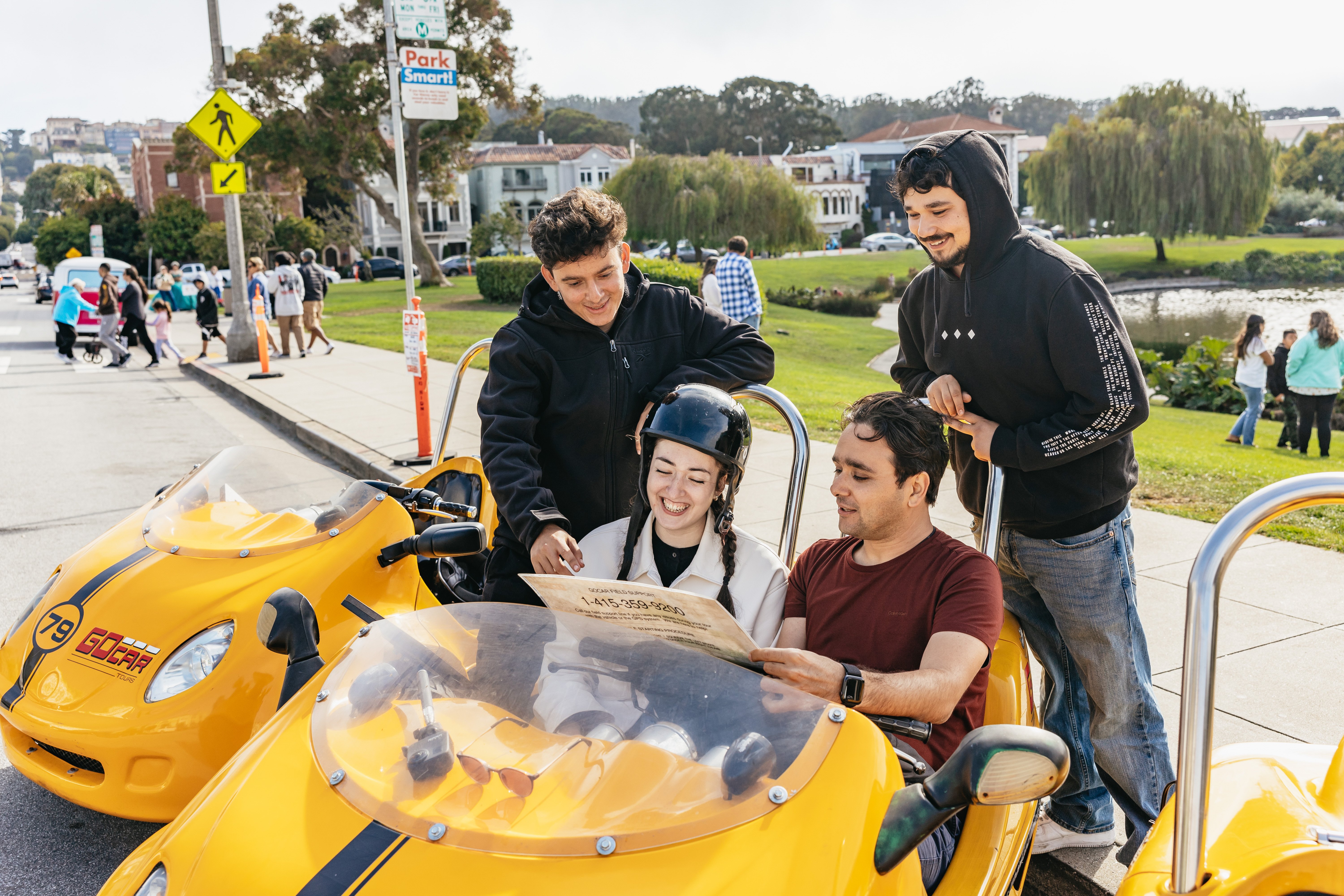 Aventure en GoCar : Golden Gate et Lombard Street à San Francisco