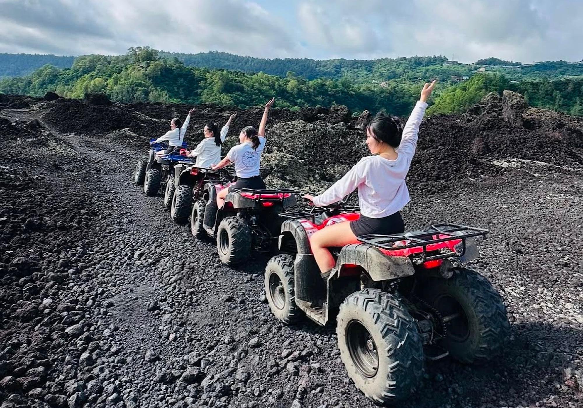 Bali Mt. Batur Black Lava ATV Quad Bike Ride
