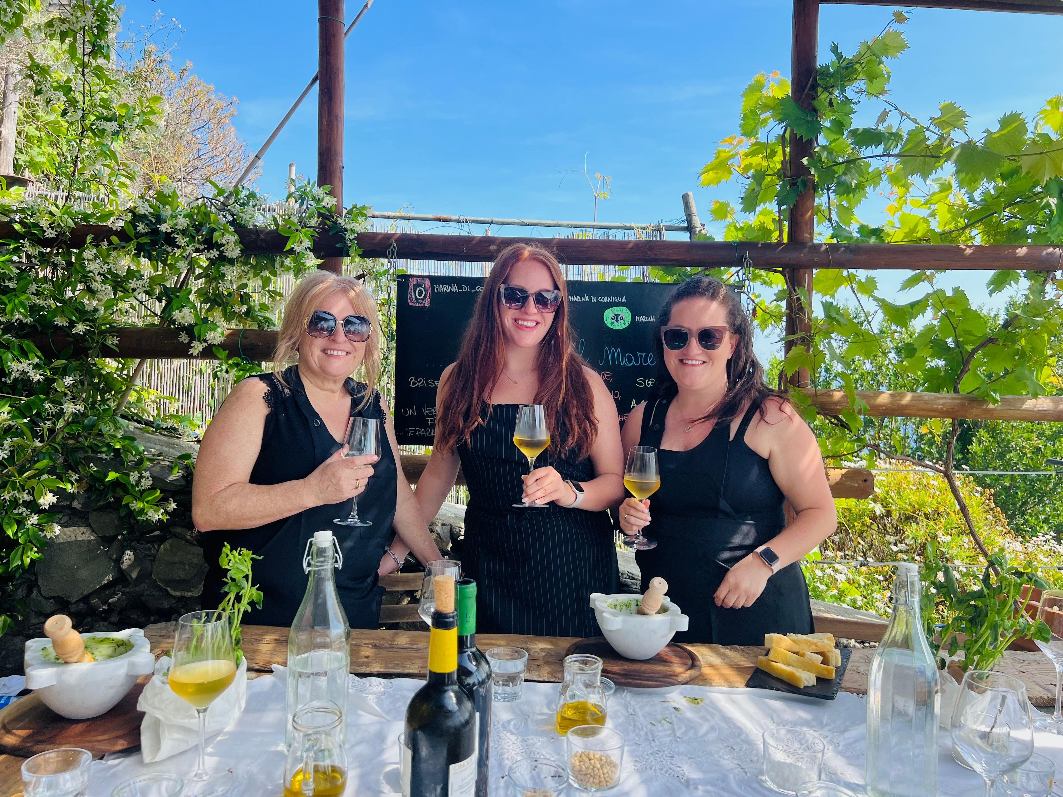 Pesto-Making Class with Sea Views in Corniglia