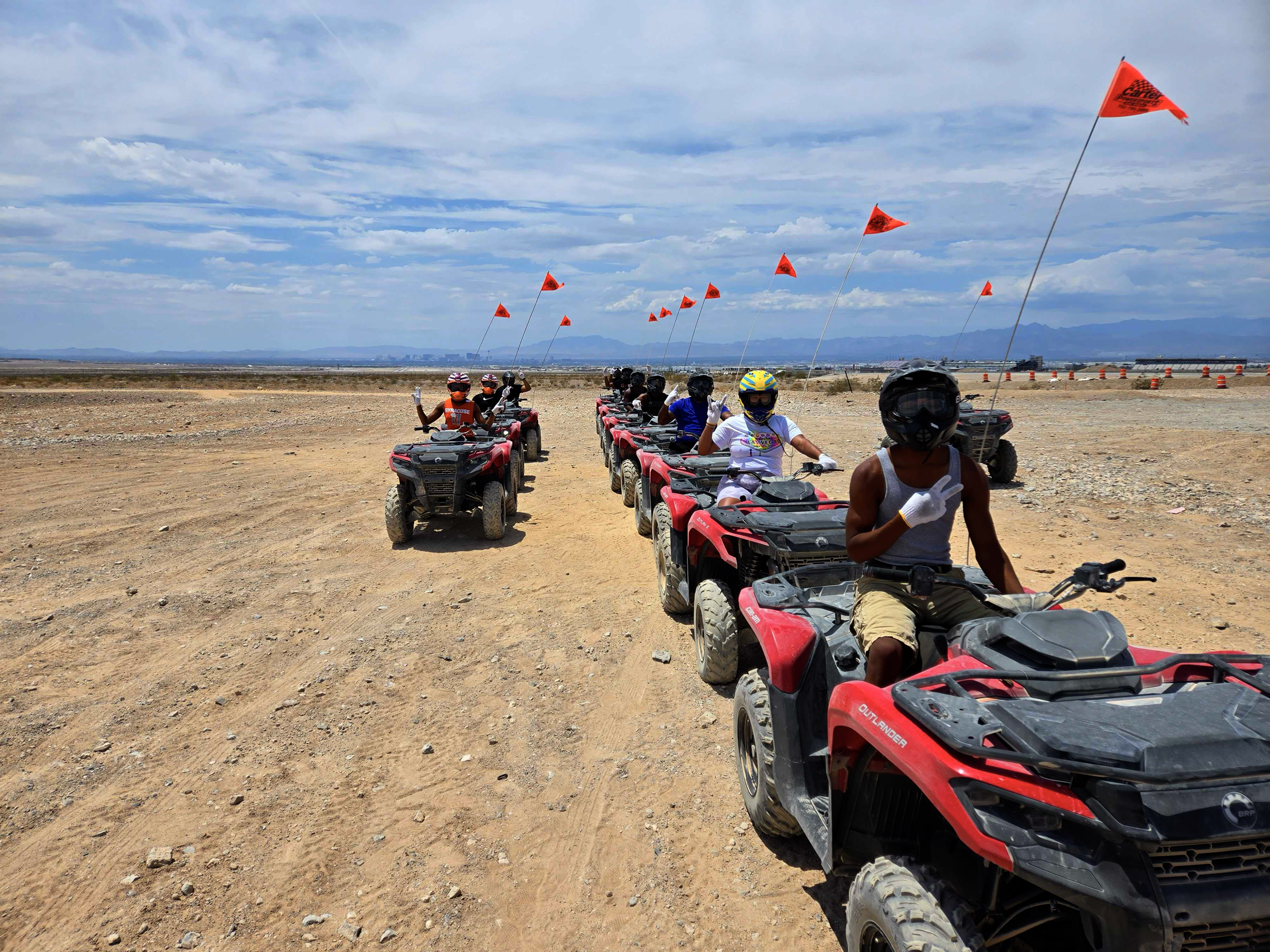 Nellis Dunes ATV Adventure with Las Vegas Shuttle