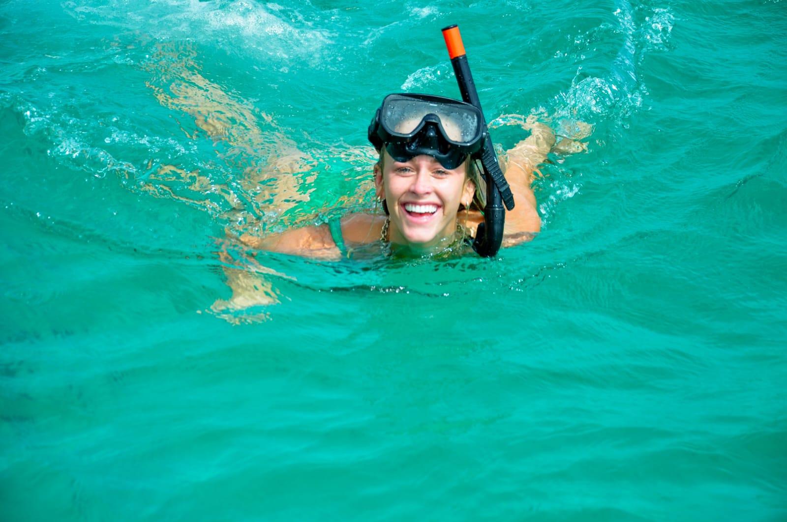 Punta Cana Catamaran Party Cruise with Snorkeling & Open Bar