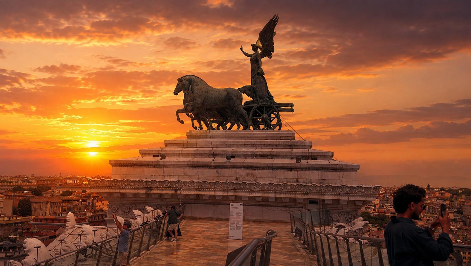 Vittoriano Rooftop Terrace & Palazzo Venezia