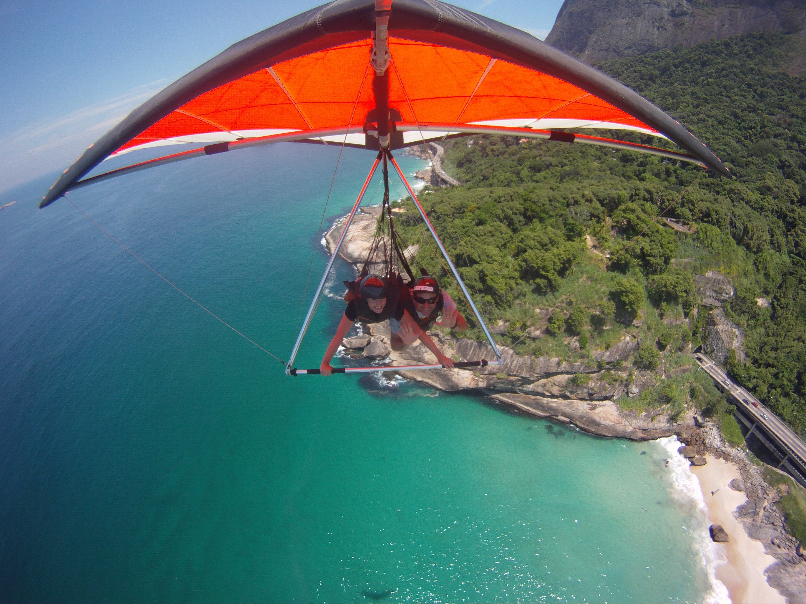 Rio de Janeiro Tandem Hang Gliding Experience