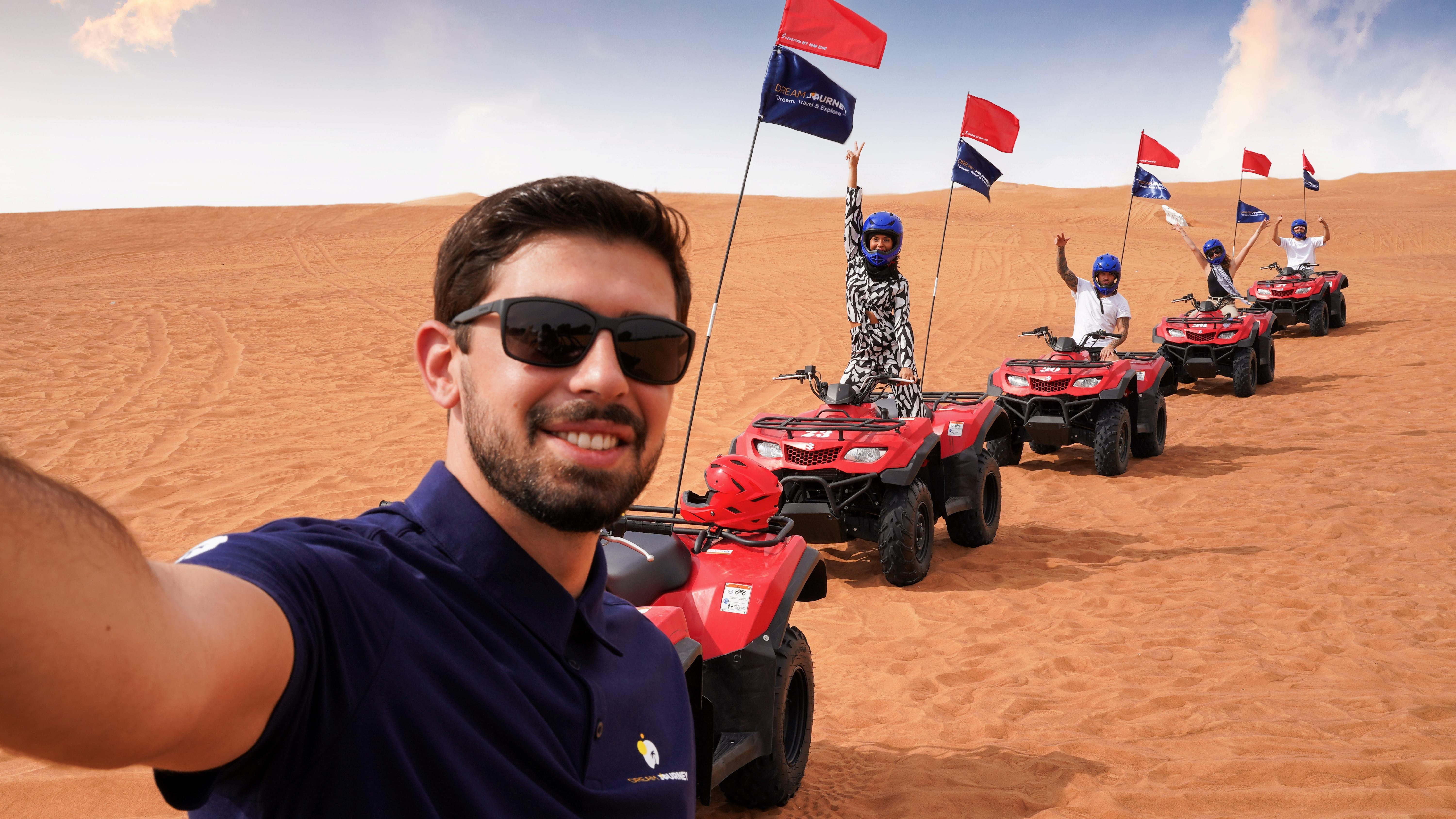 Dubai Red Dunes Safari: Sandboarding, Camels & Optional Quad Biking