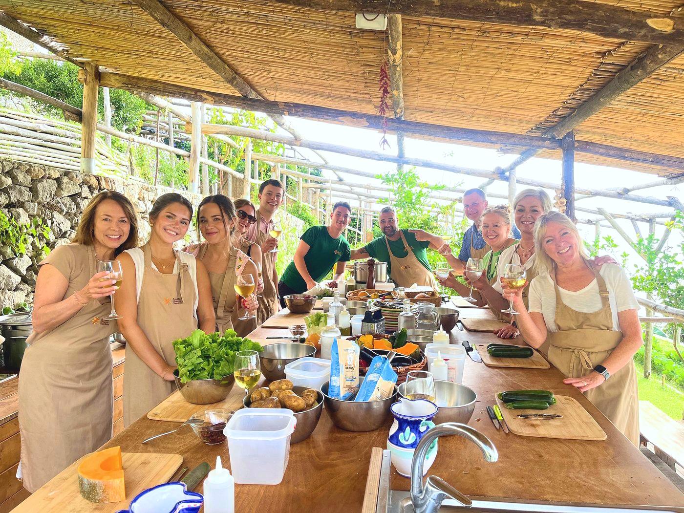 Amalfi Coast Farmhouse Cooking Class & Garden Tour