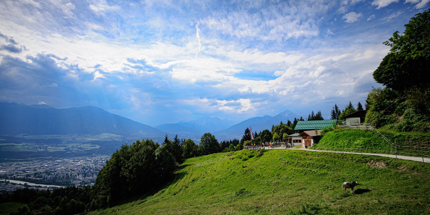 Alpine Pastures Hike from Innsbruck City Center