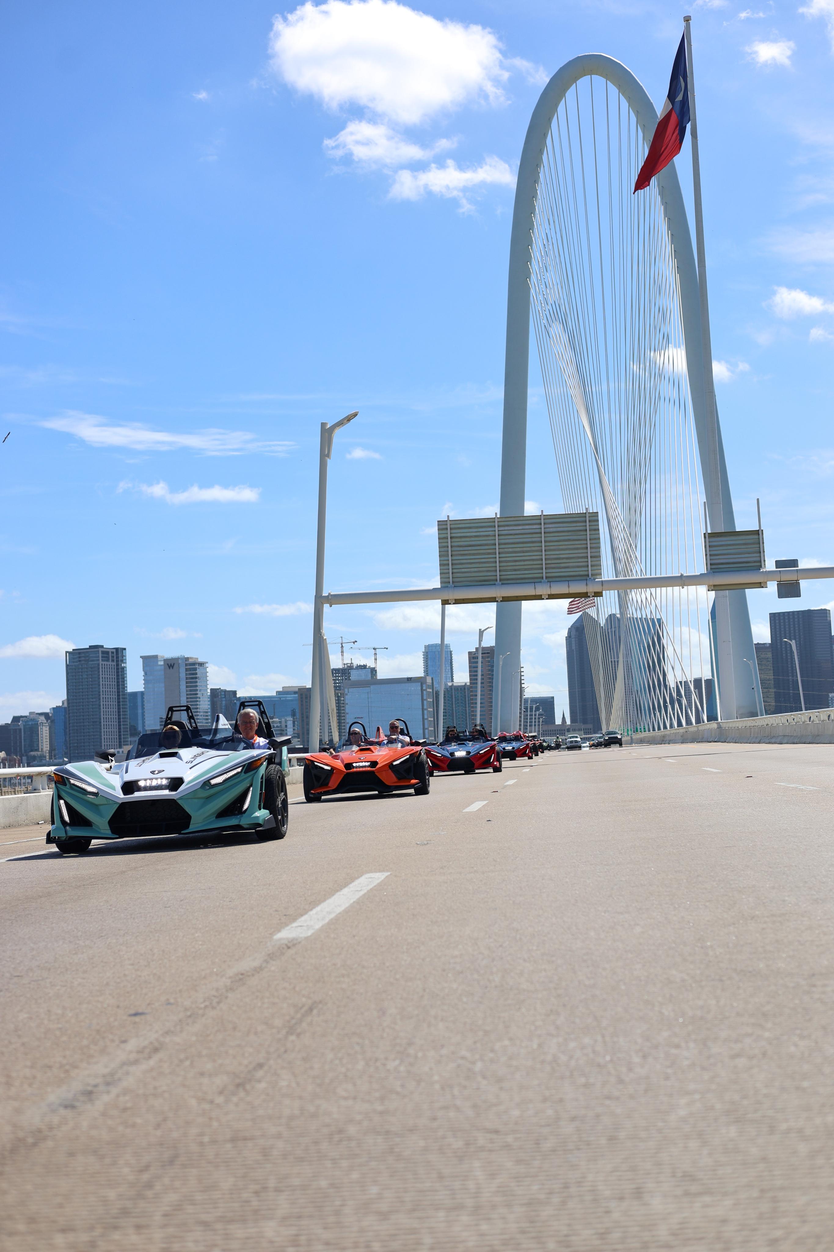 Self-Guided Polaris Slingshot Adventure Through Dallas