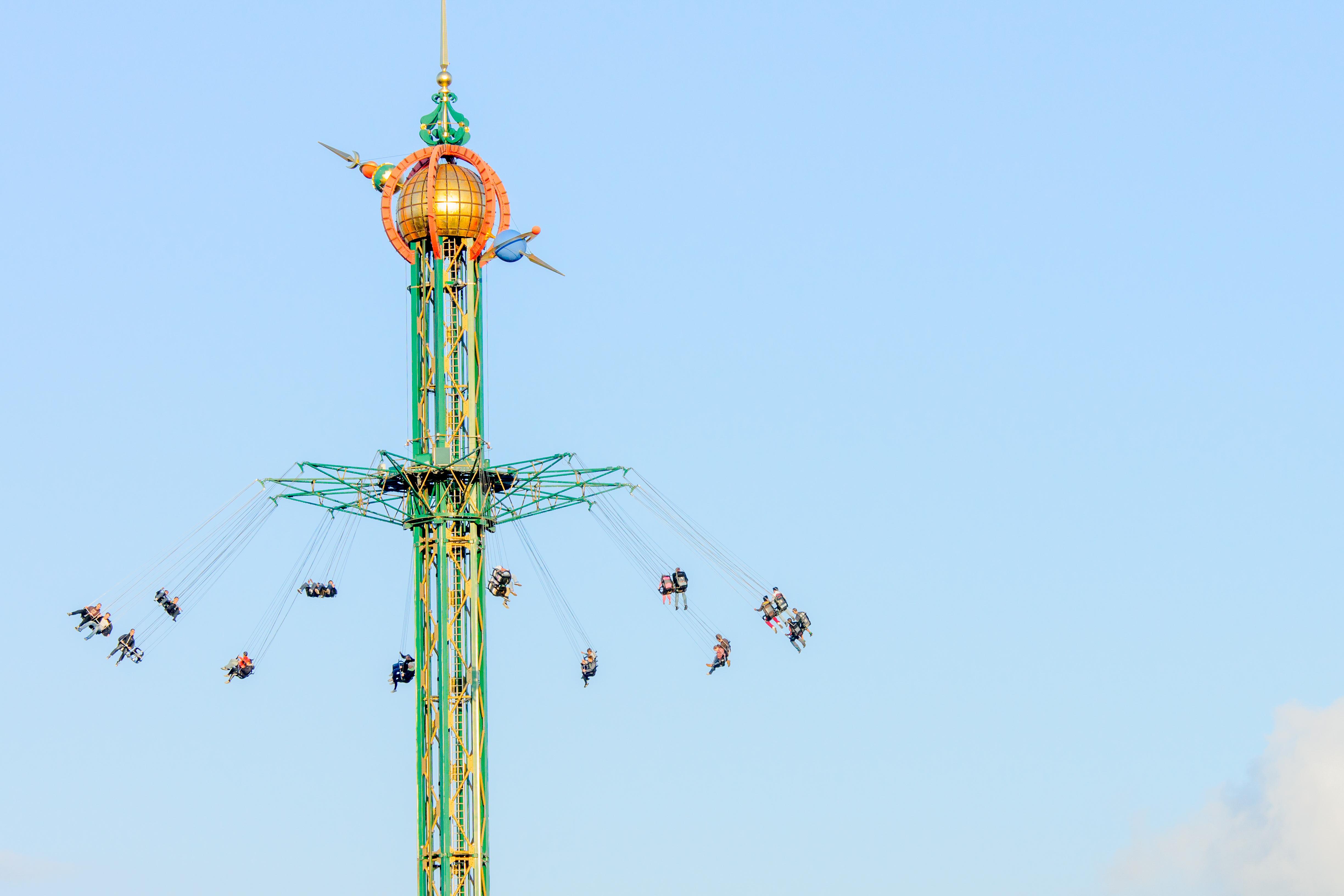 Copenhagen Halloween season at Tivoli Gardens — autumn garden scenery — image 14