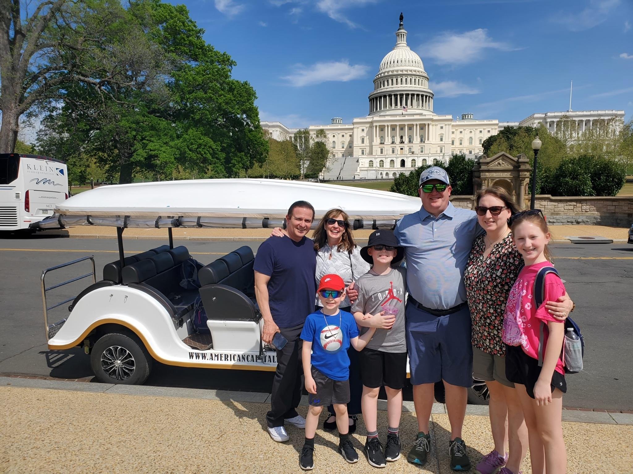 DC Monument & History E-Cart Tour