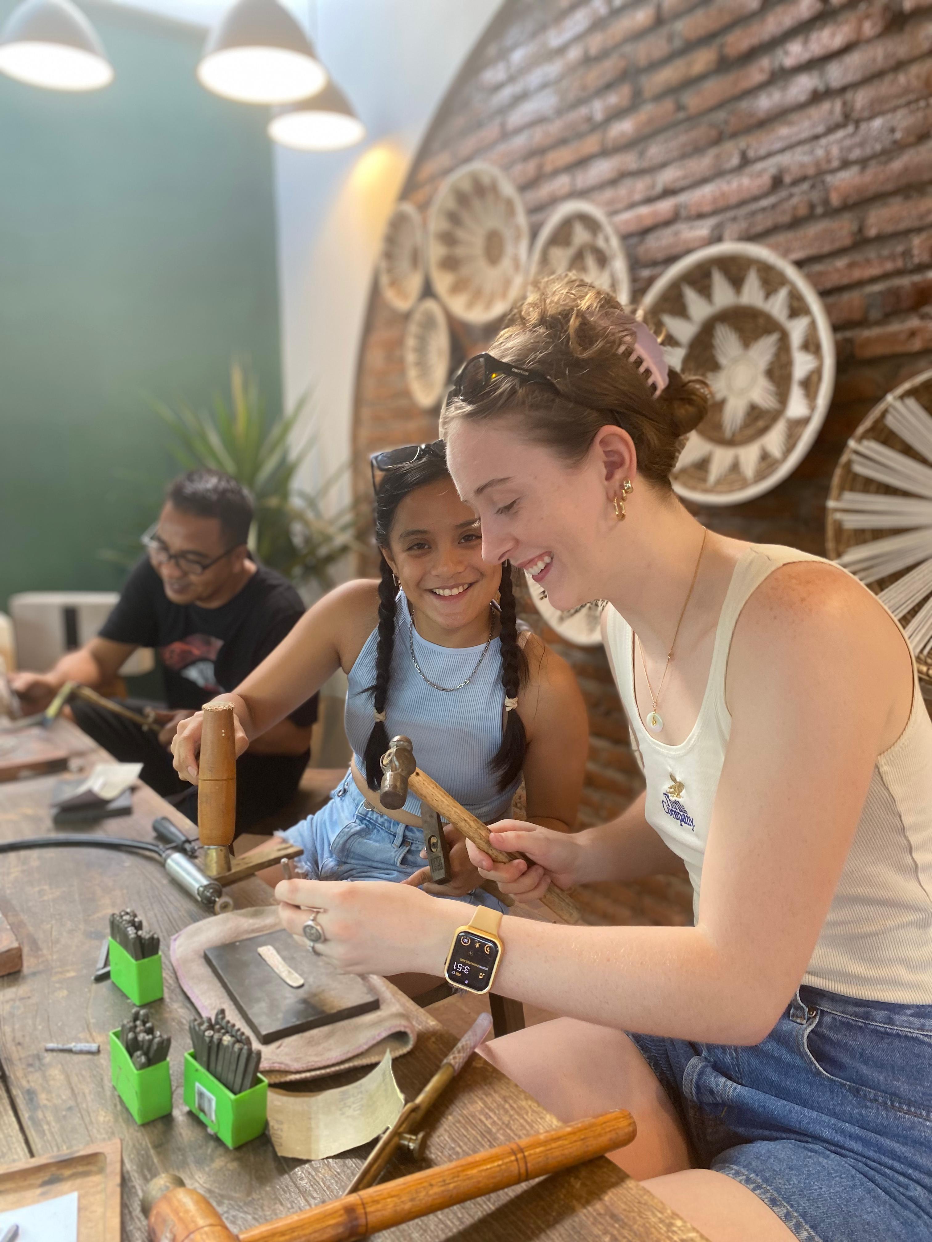 Silver Jewelry Crafting Class in Uluwatu