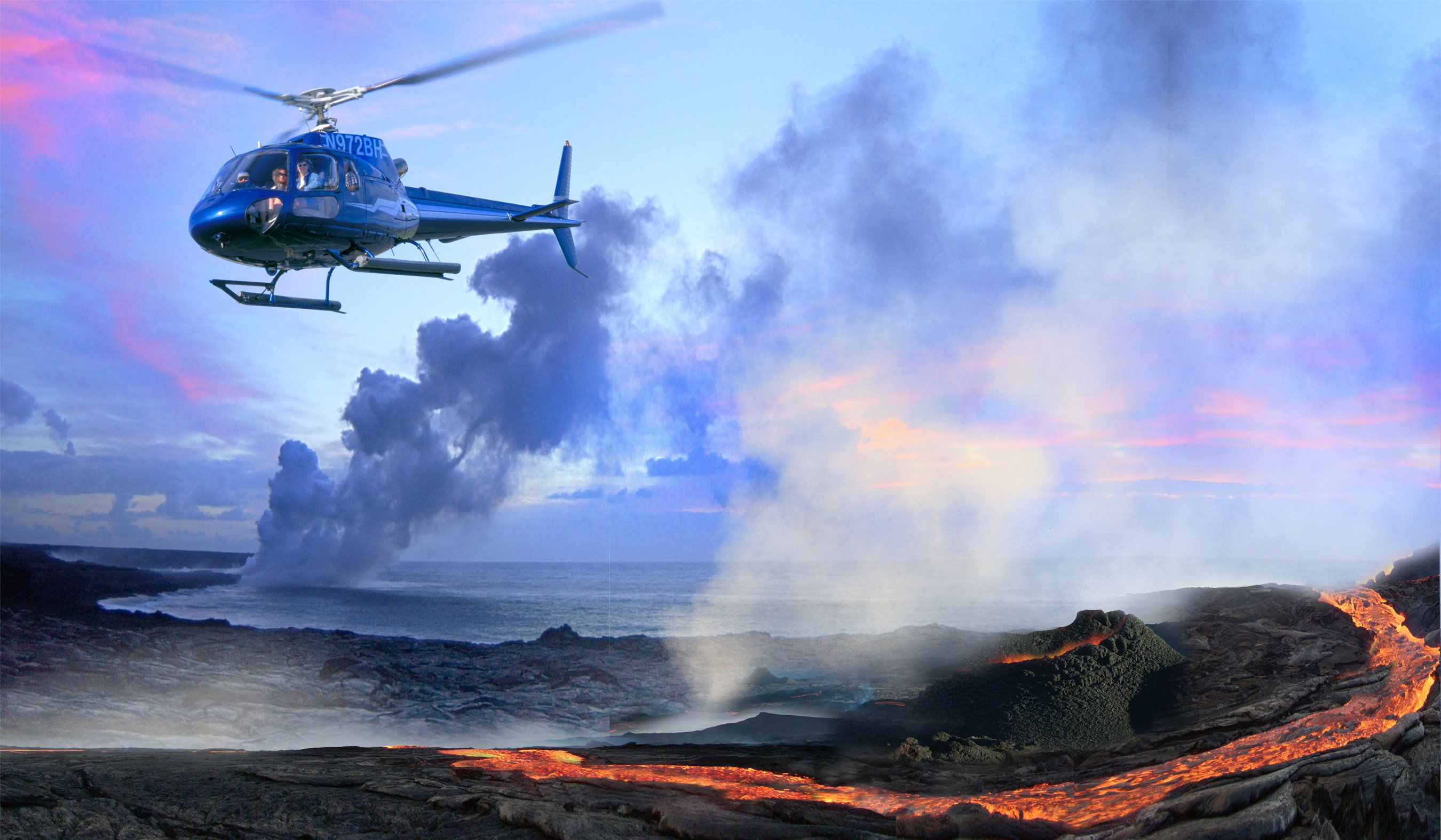 Big Island Volcano & Helicopter Adventure from Oahu