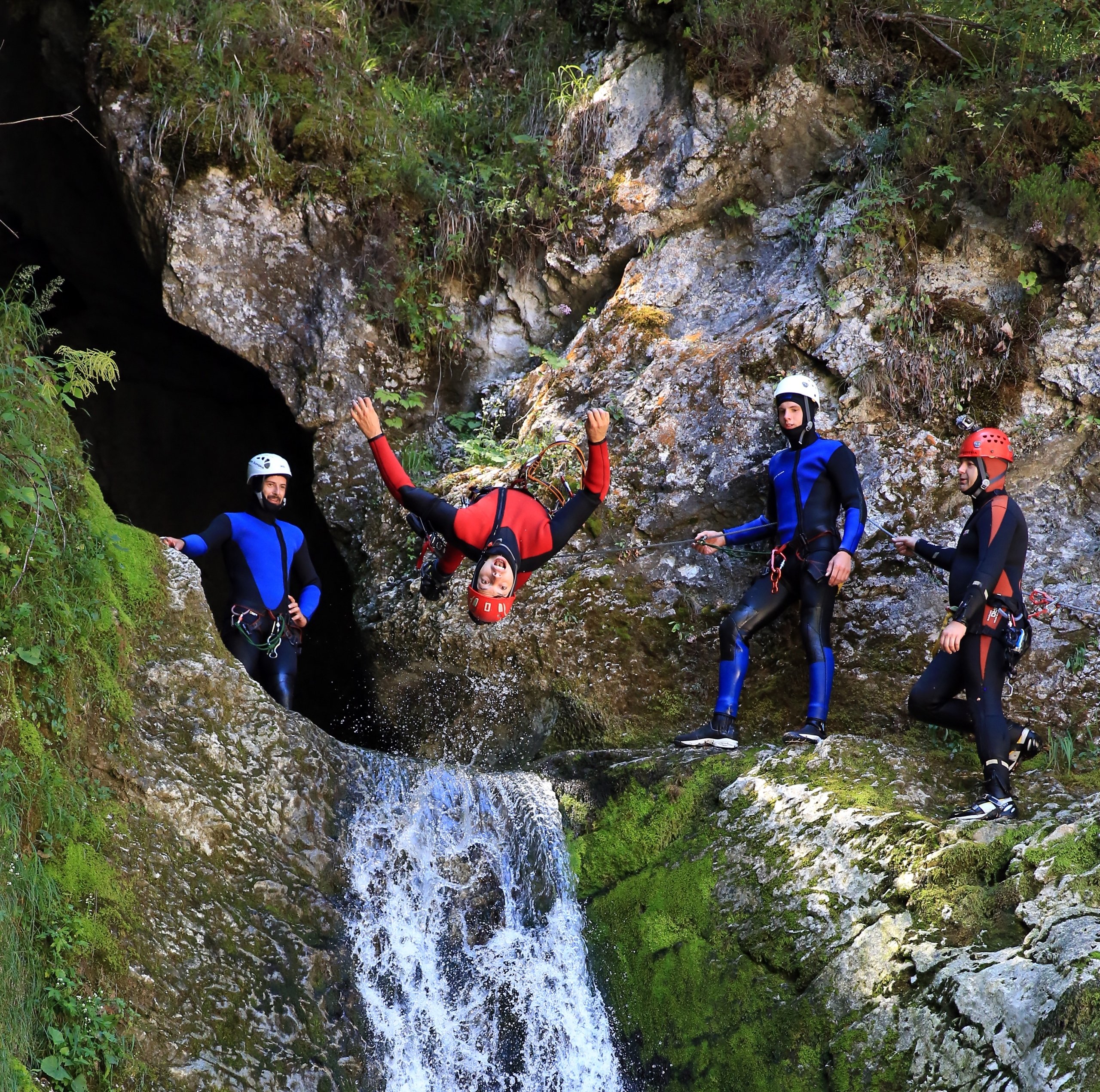 Bohinj Valley Canyoning Adventure from Lake Bled