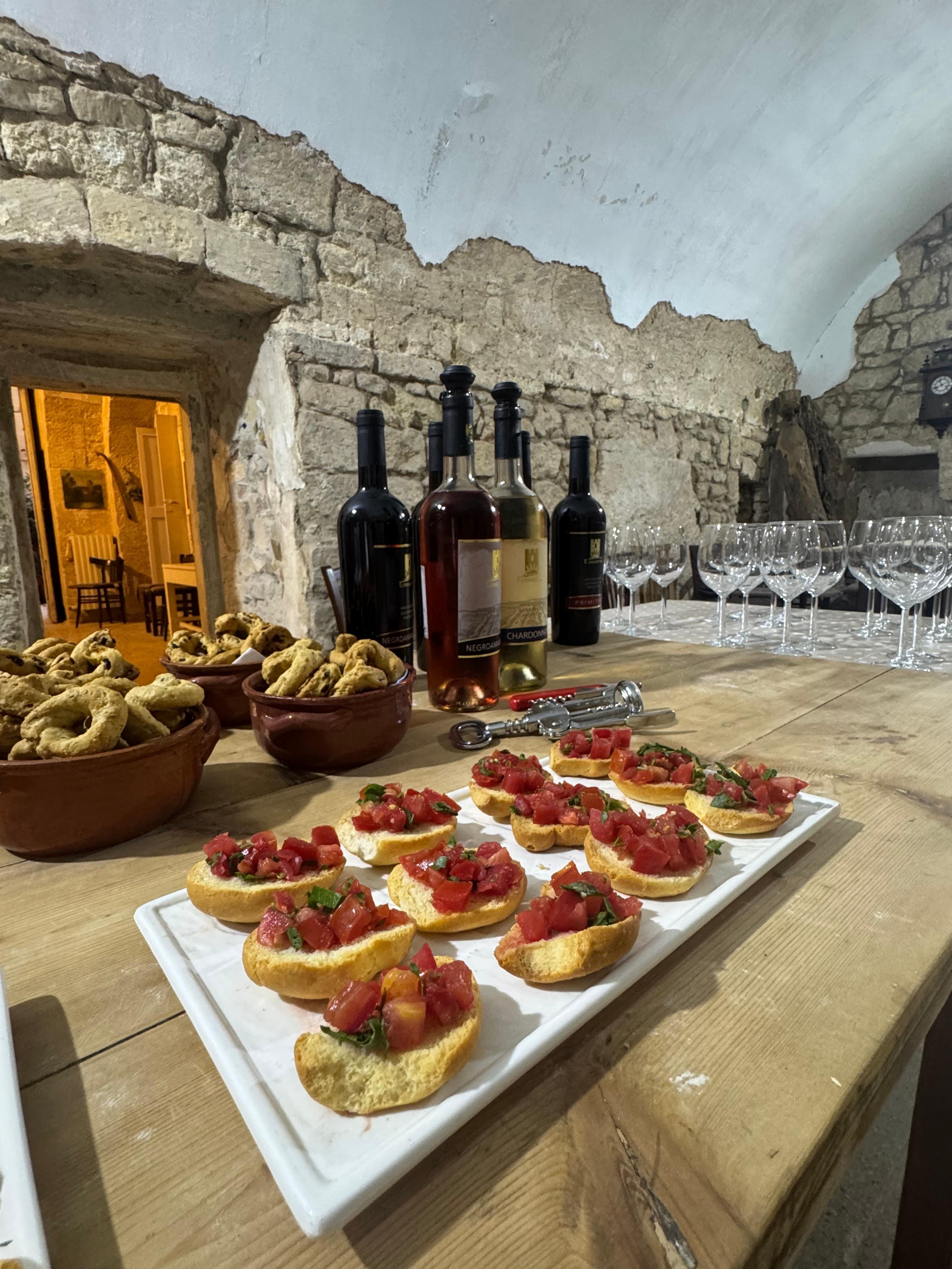 Apulian Wine Tasting in Historic Lecce Monastery
