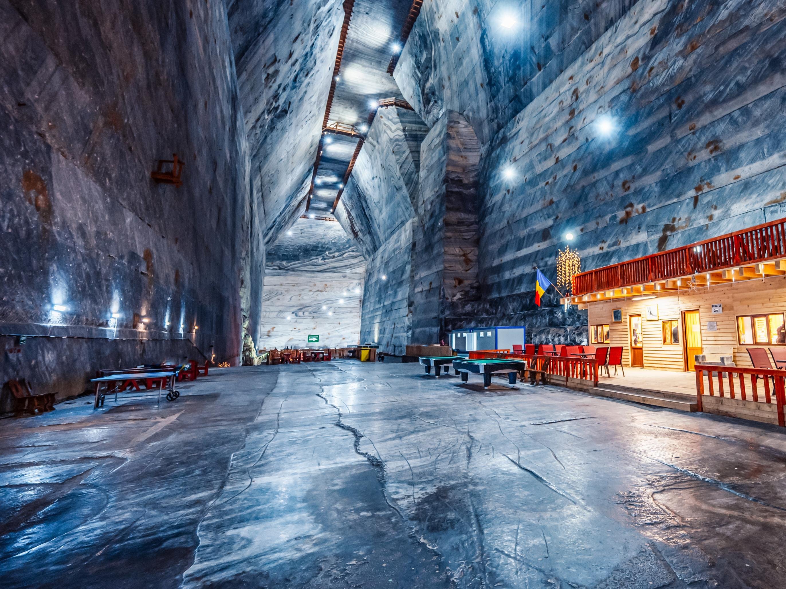 Slănic Salt Mine Exploration from Bucharest