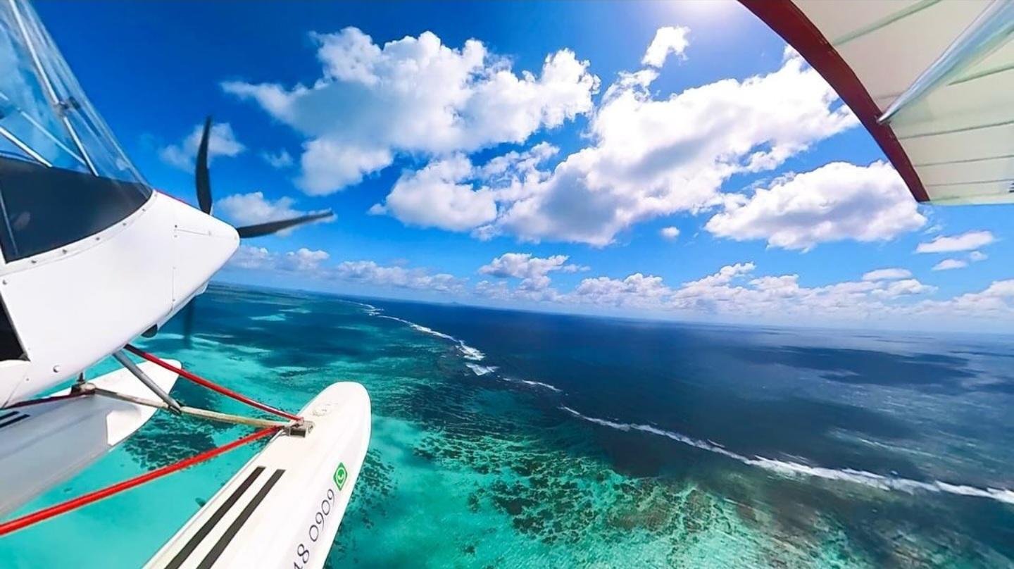 Mauritius East Coast Private Seaplane Adventure